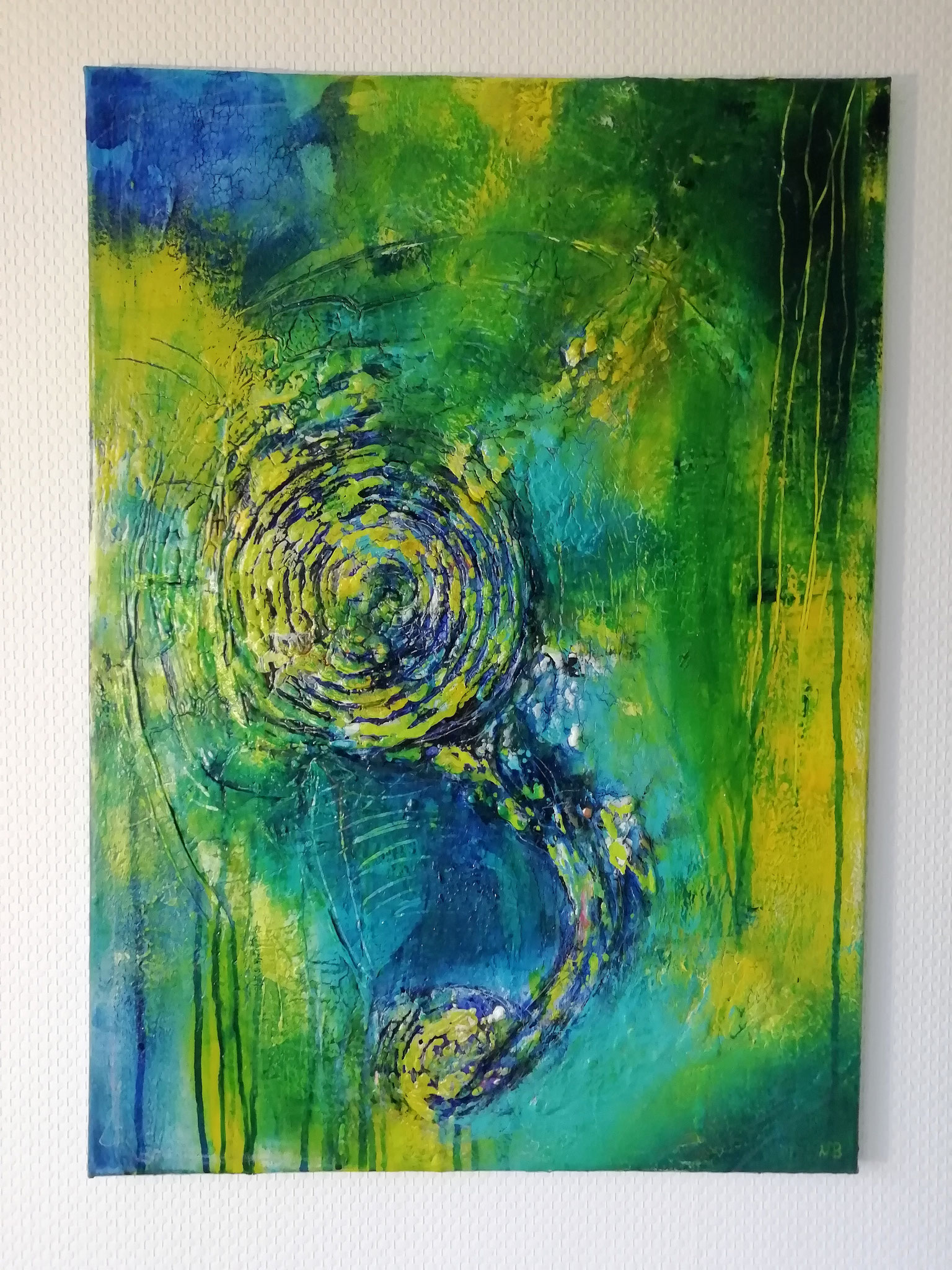 Chamäleon (50x70x1,5) - VERKAUFT