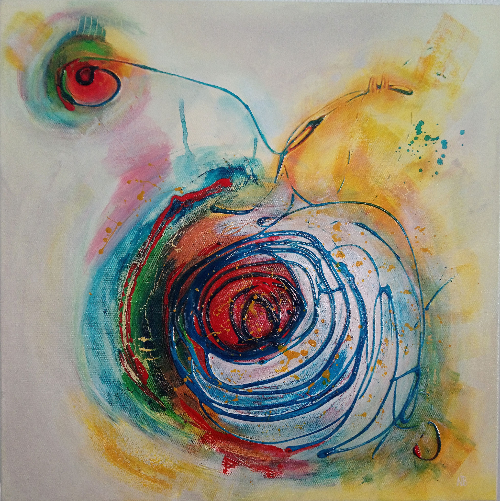 Singularität (50x50x5) - VERKAUFT