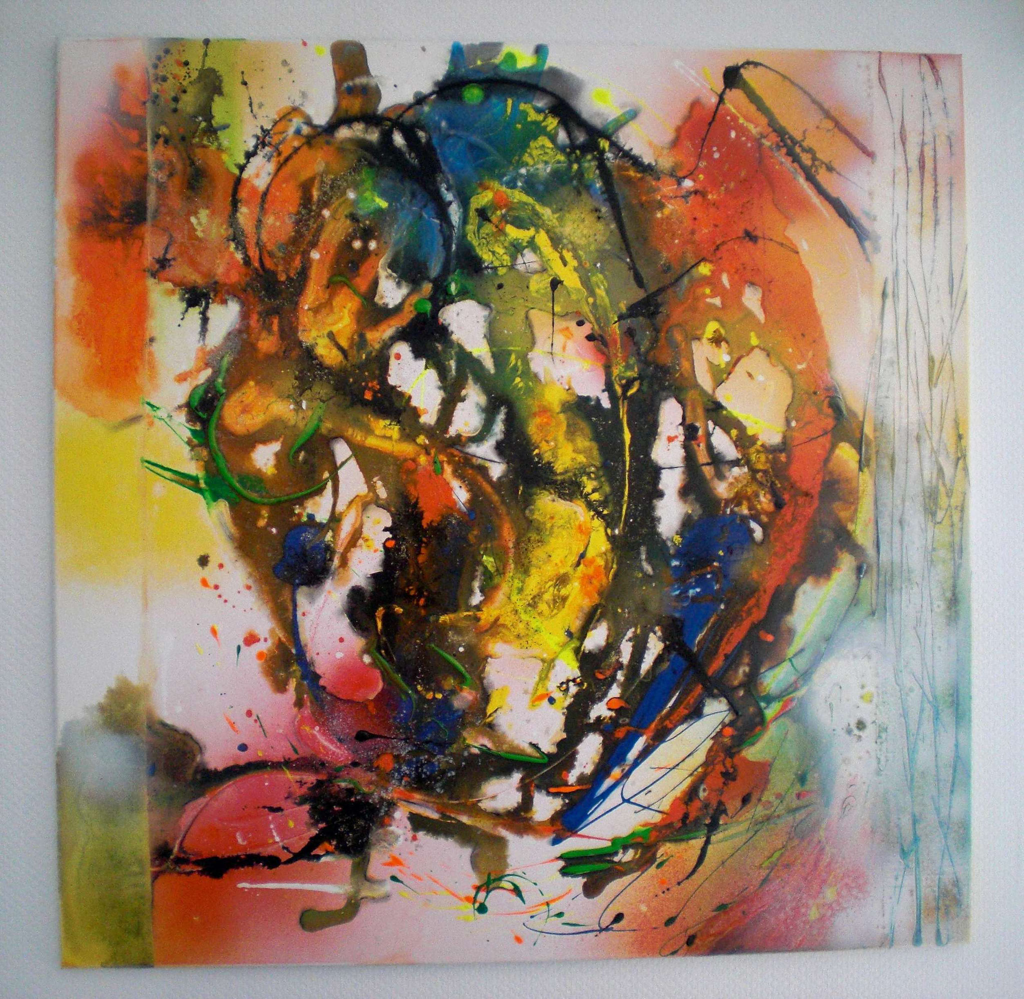 Dragonheart (90x90x3,5) - VERKAUFT