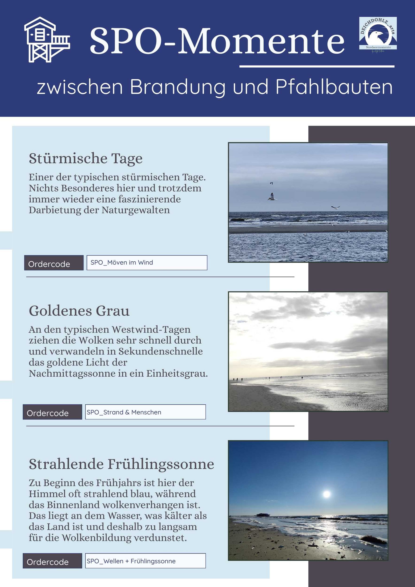 faszinierende Lichteffekte in St. Peter Ording