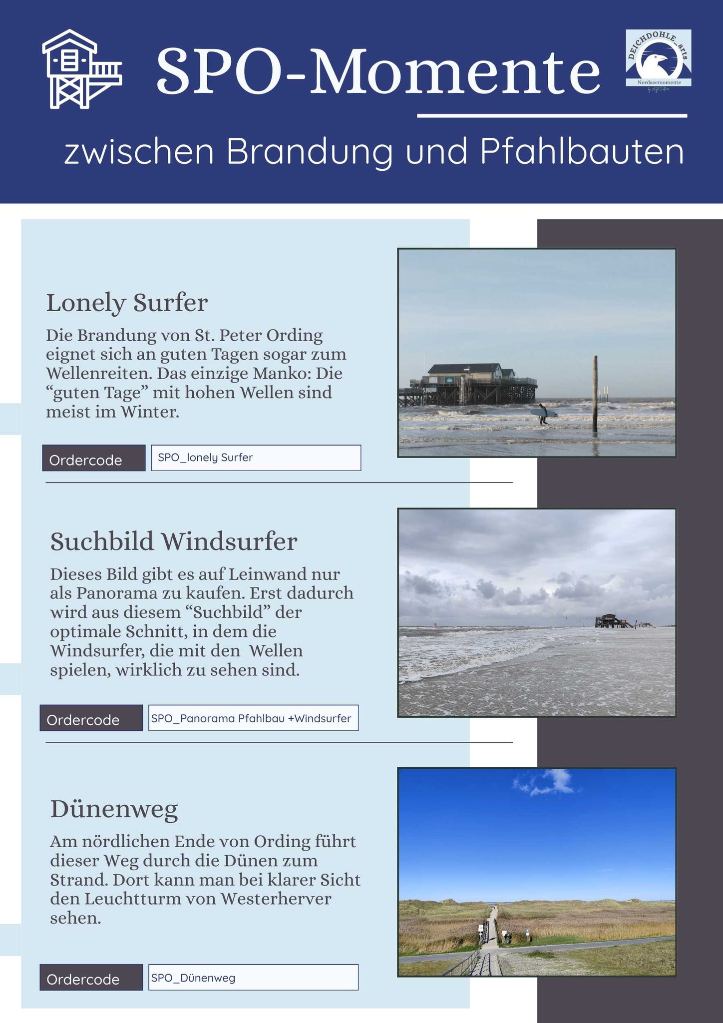 Wind und Wellen von St. Peter Ording