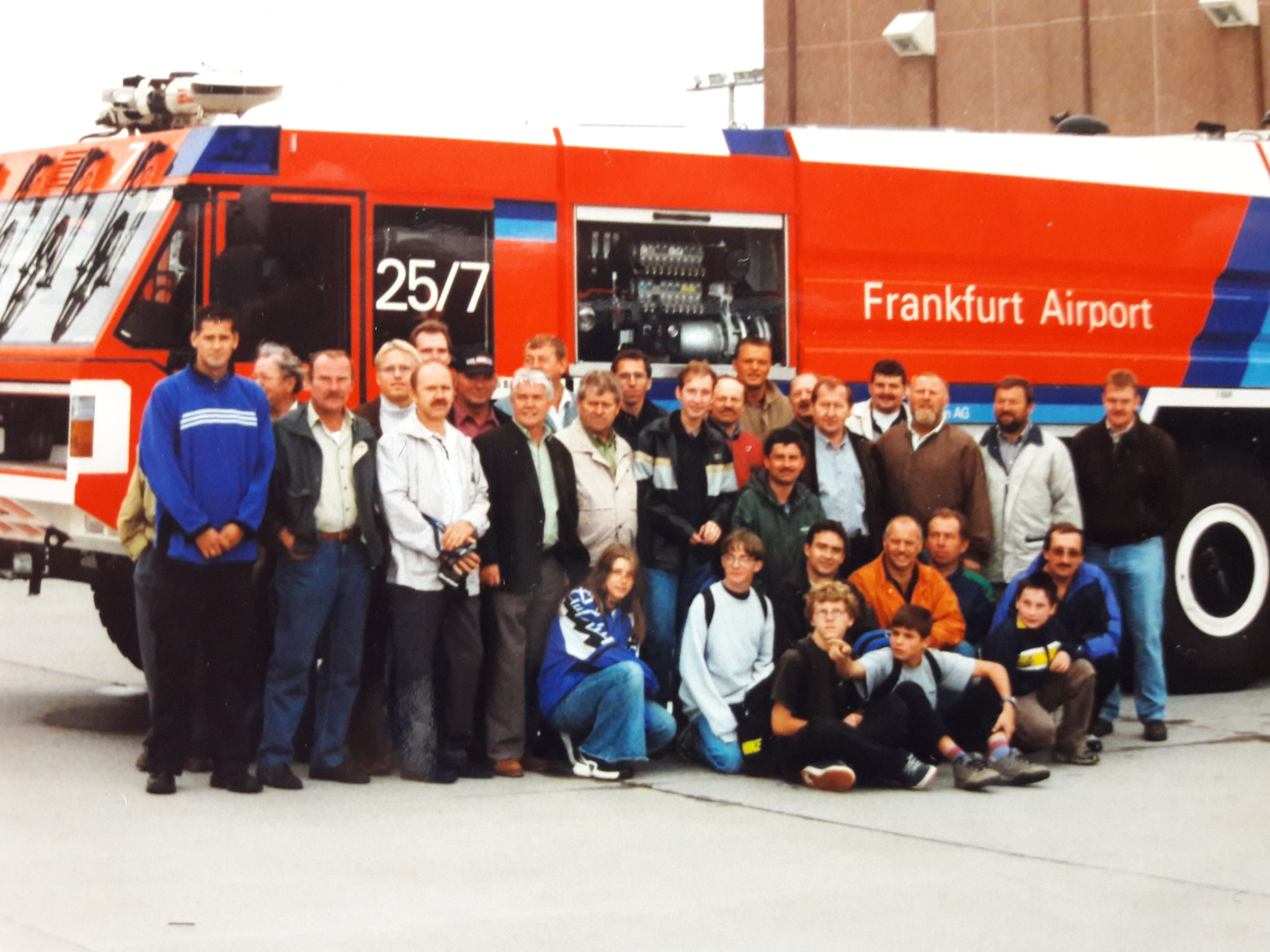 Der erste Ausflug der Wehr 2000 nach Frankfurt