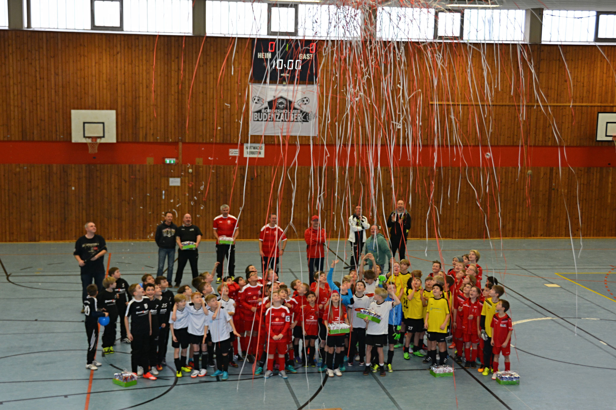 Mannschaftsehrung Bordesholmer Budenzauber Kids 2017