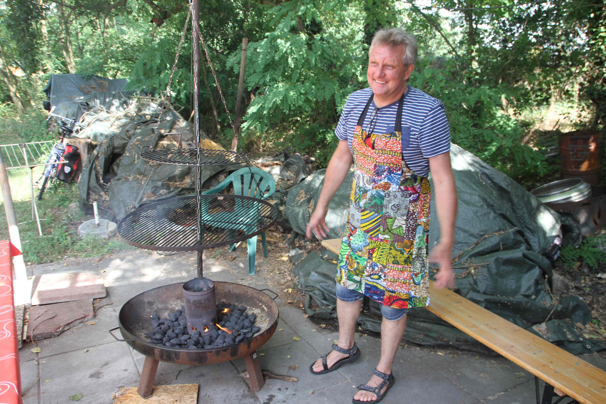 05 Vorbereitung am Grill