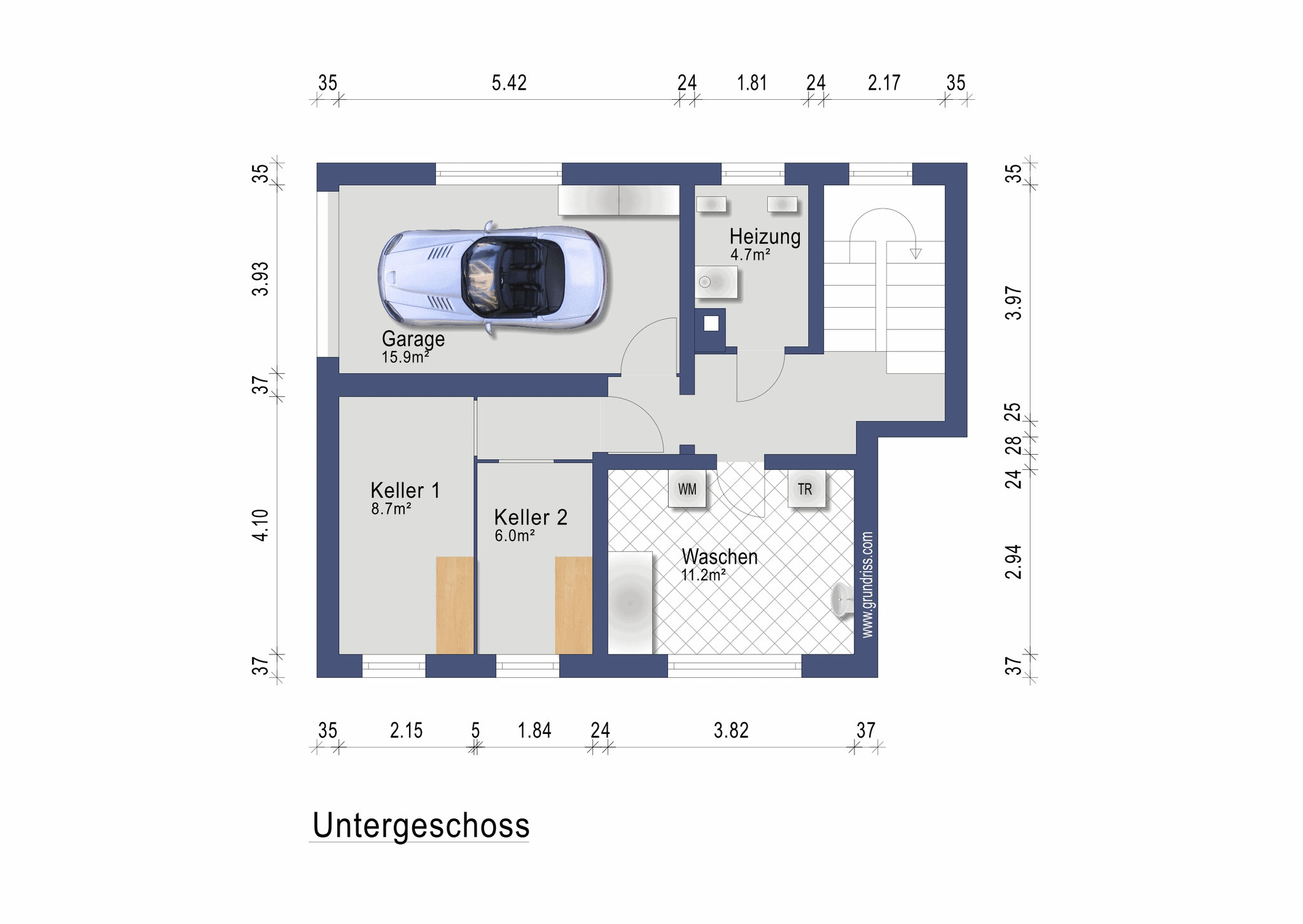 Grundriss UG