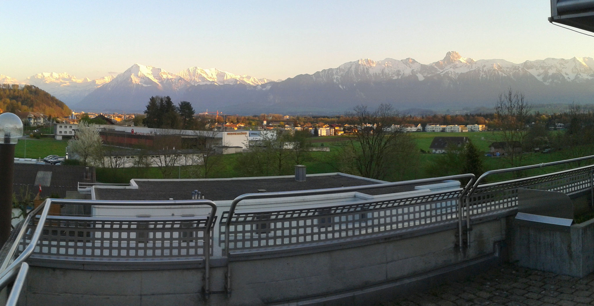 Aussicht von Terrasse