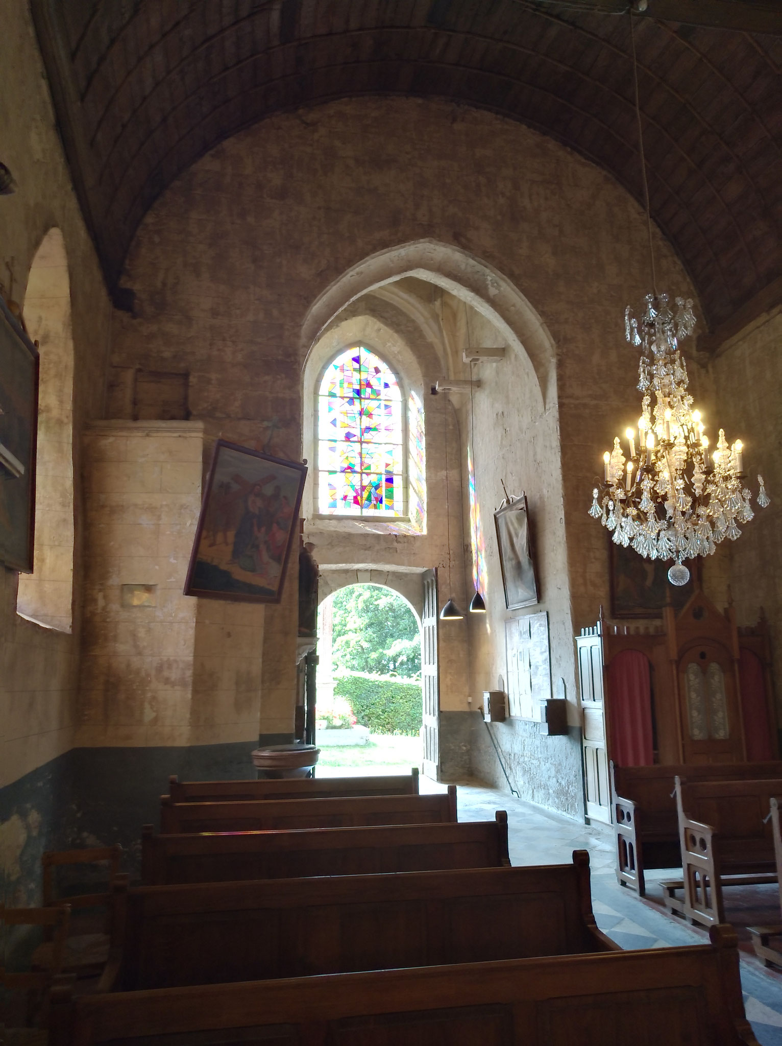L'église de Sainte-Marguerite-des-Loges