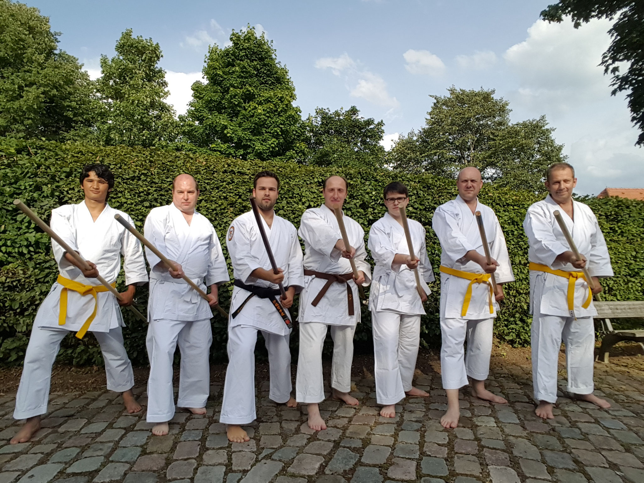 Gruppenfoto Dojo Faulenfürst