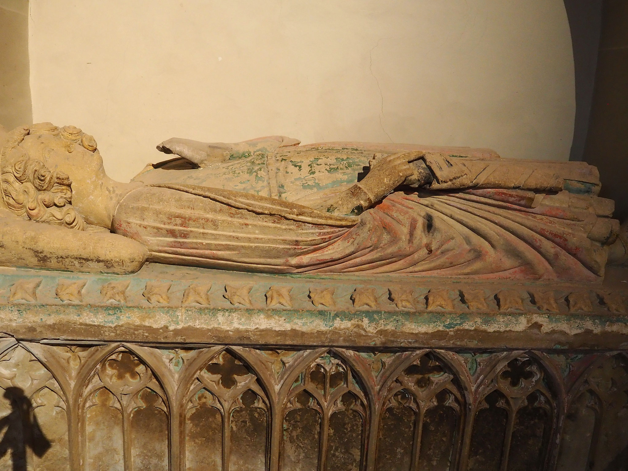 Gisant du comte Eberhard d'Eguisheim