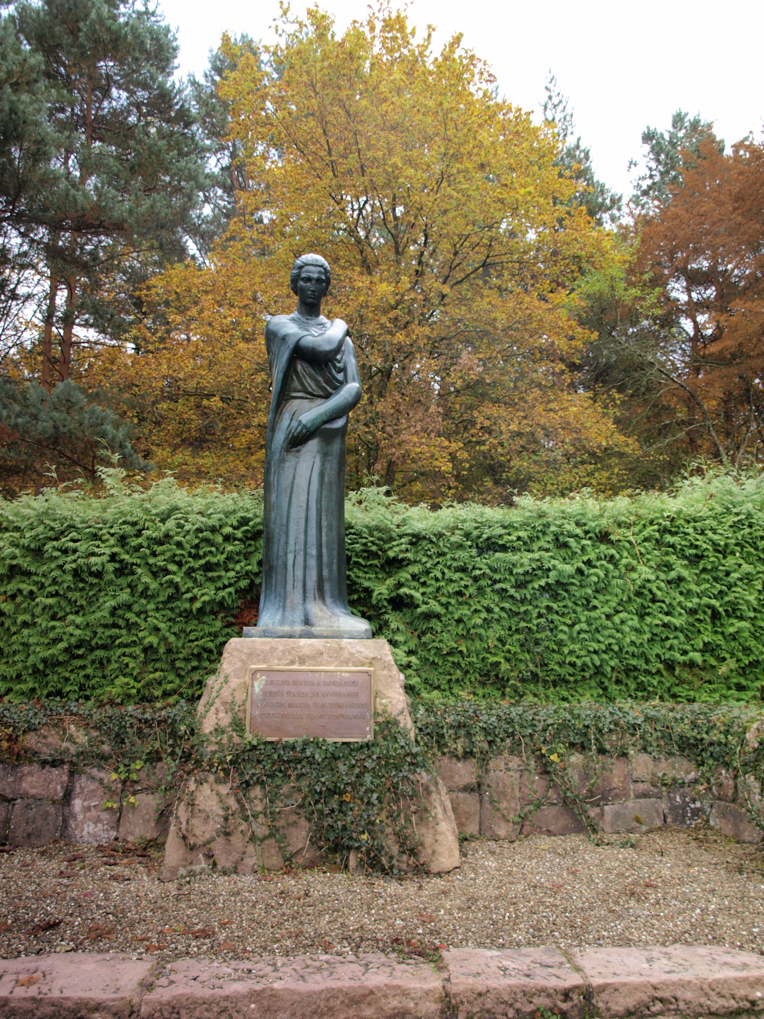 Statue de Marie de Roumanie à la Gauchmatt