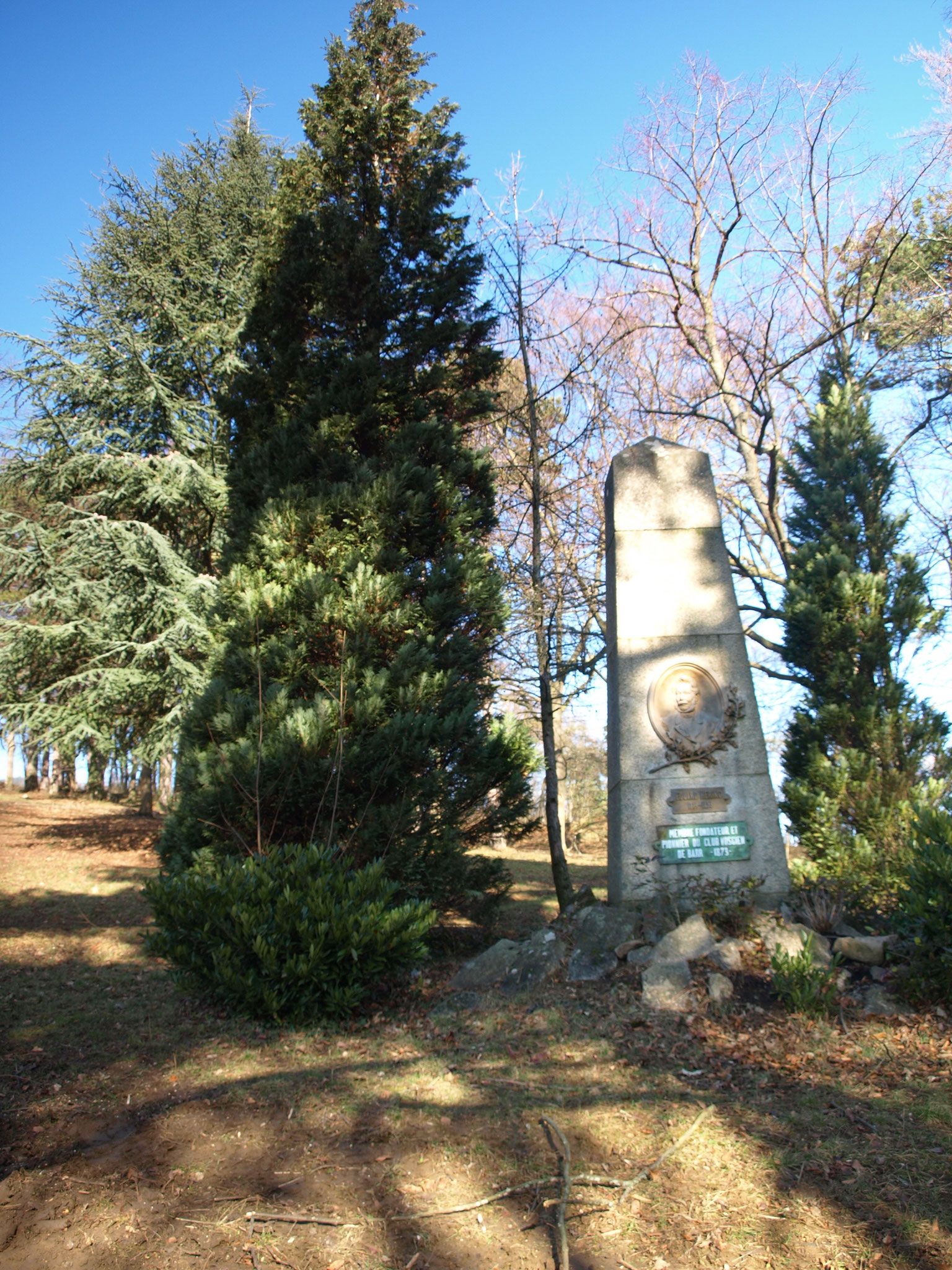 Monument du Club Vosgien de Barr