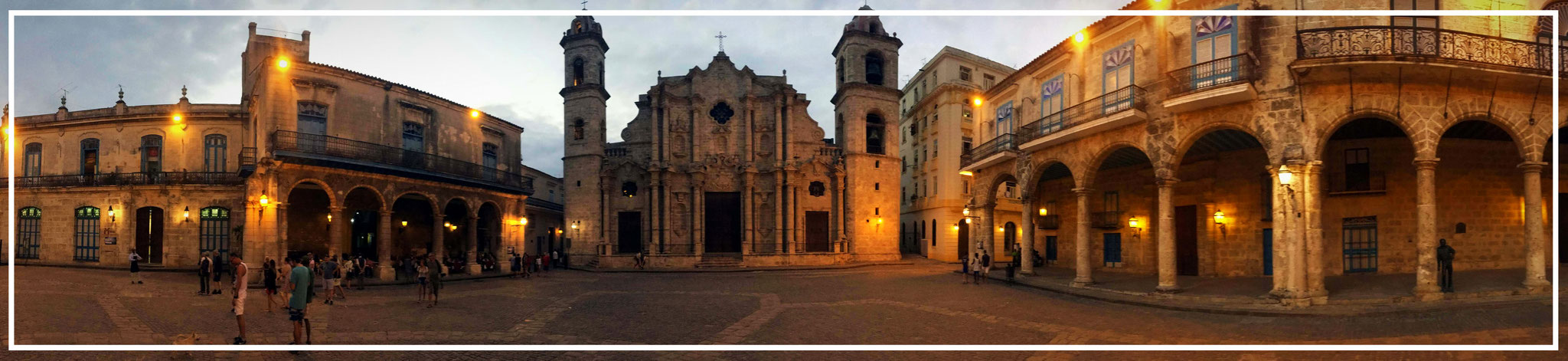 Plaza de la Catedral of Havana with Catedral de la Habana