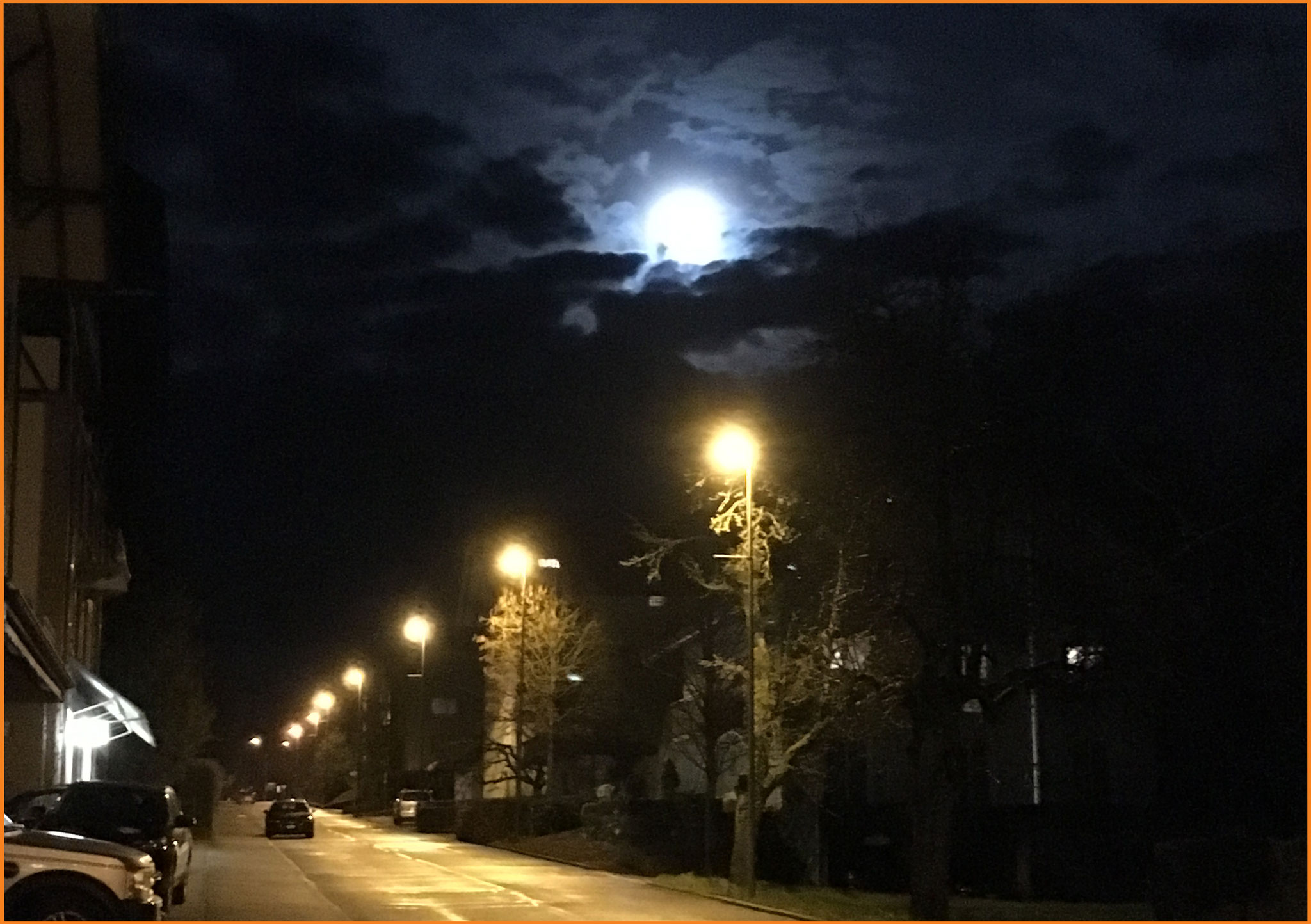 Auf der Spur bei Vollmond am Ostersamstag 2018