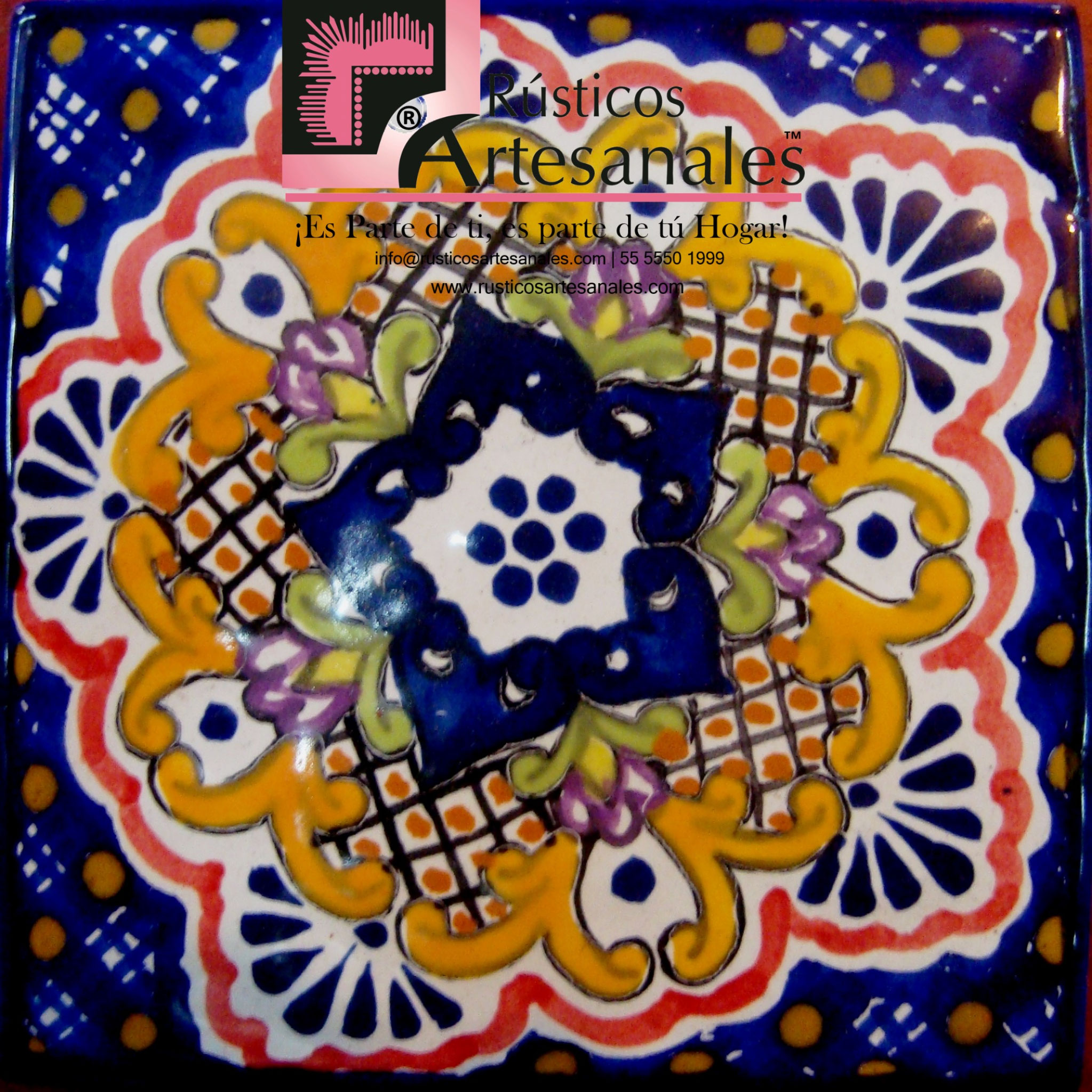 9 YOLTIC. Set desde 50 Piezas. Azulejo Talavera Poblana.