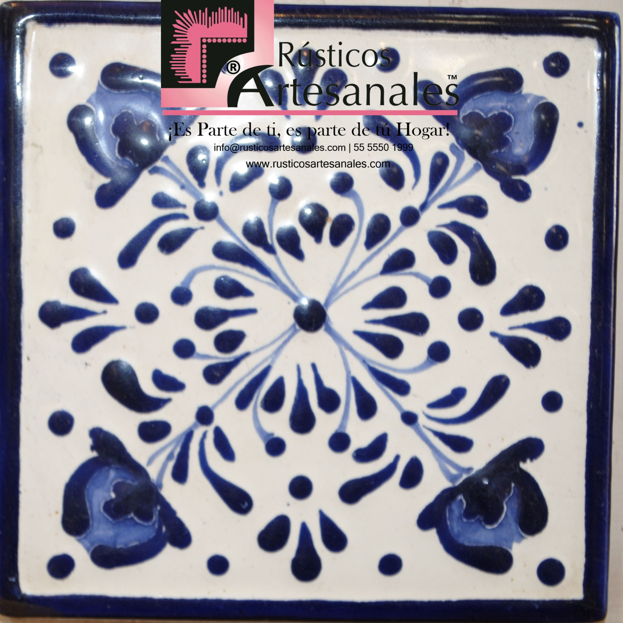 12 MUYAL.  Set desde 50 Piezas. Azulejo Talavera Poblana.