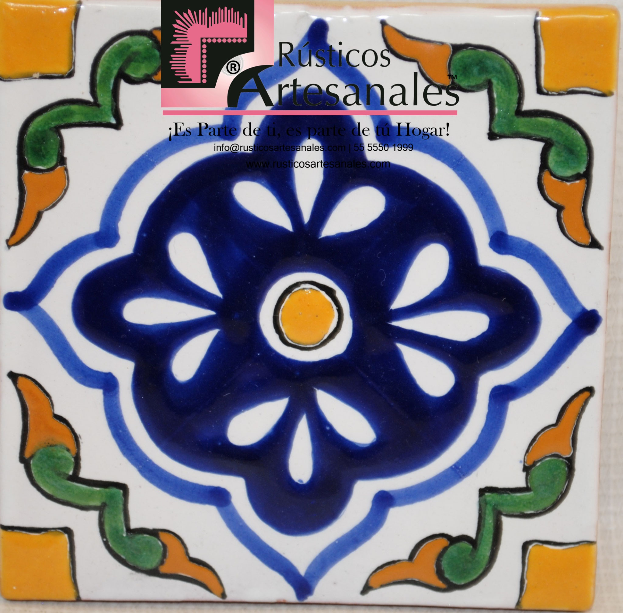 14 GUADALAJARA.  Set desde 50 Piezas. Azulejo Talavera Poblana.