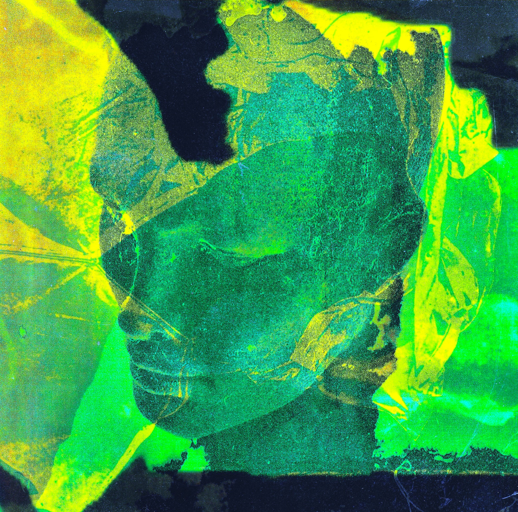 Fotocollage ( digital und analog)  auf Acrylglas