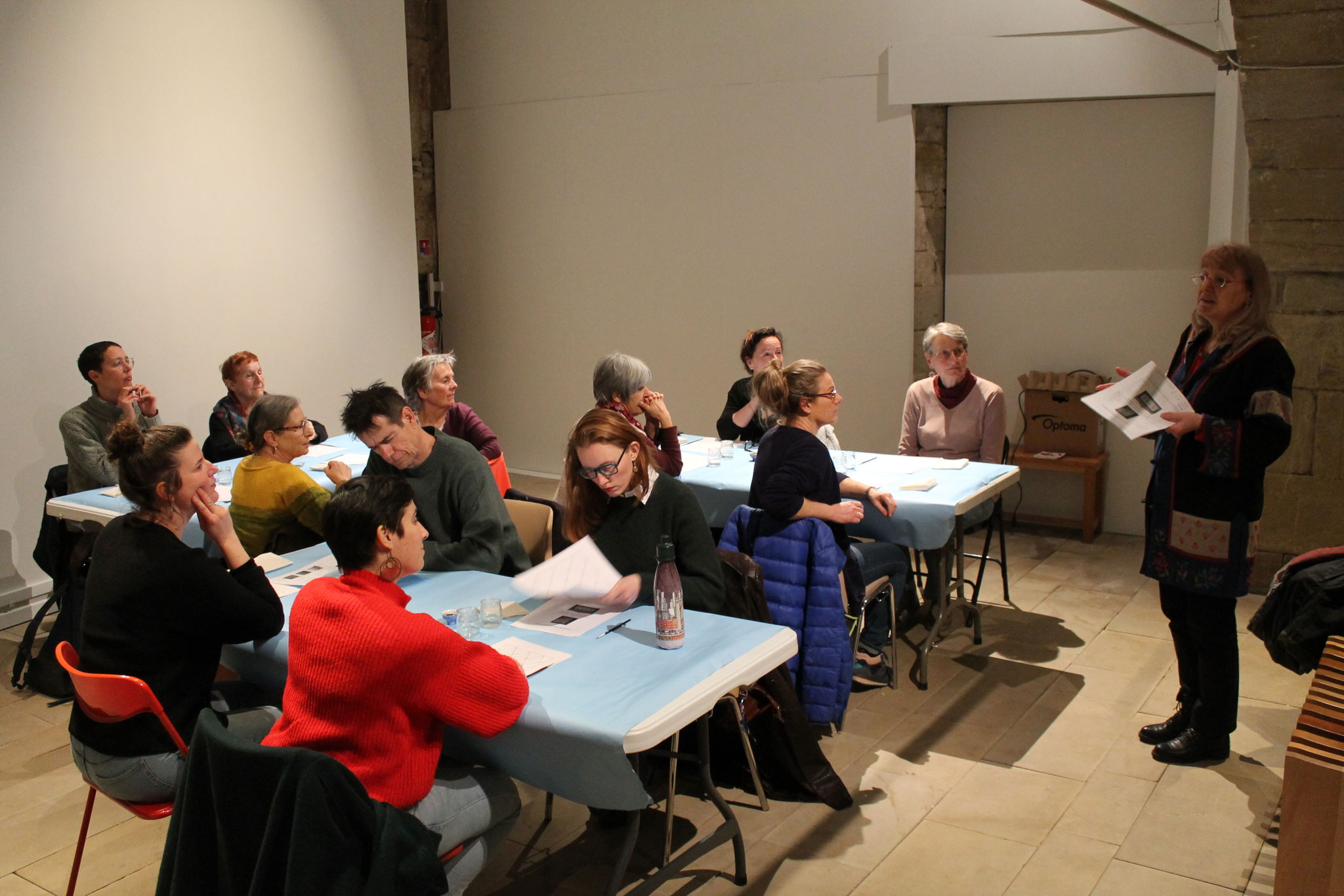 Atelier nüshu au Musée