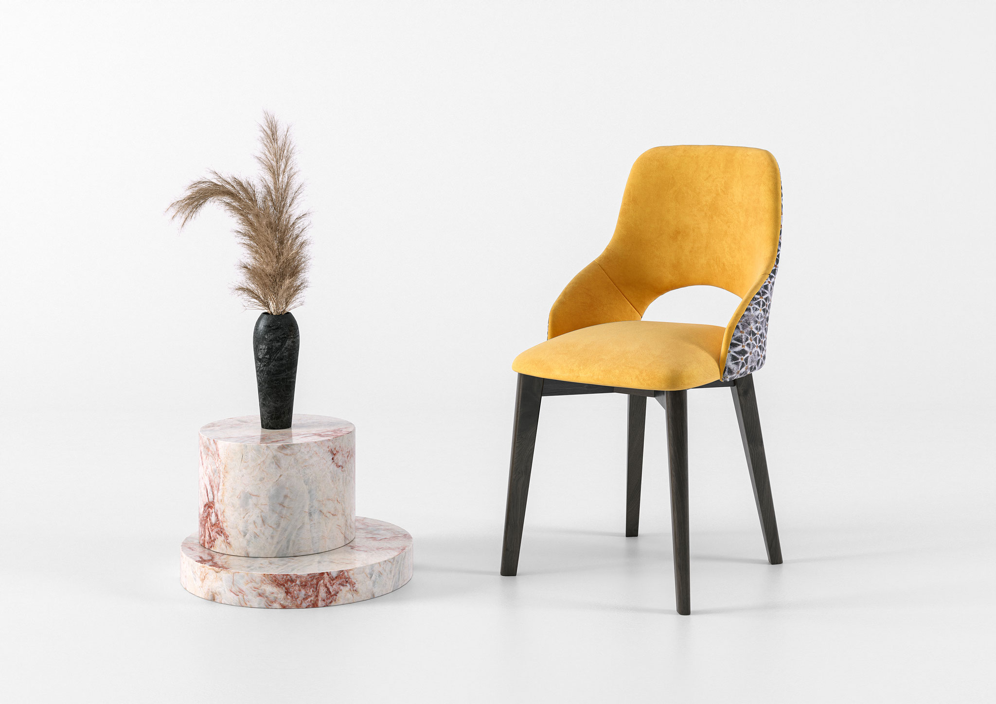 photorealistic 3D furniture rendering on white background for catalog - Dionis Studio