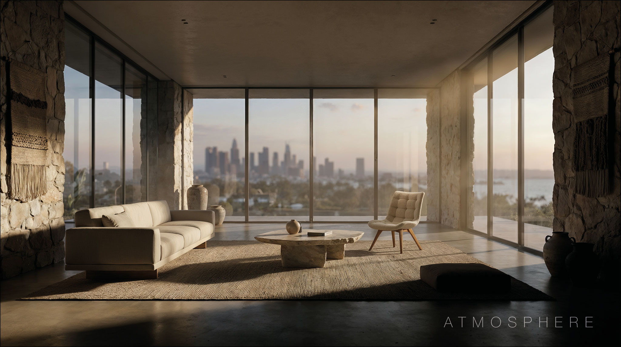 High-quality furniture 3d visualization showcasing a studio bed. Dionis Studio