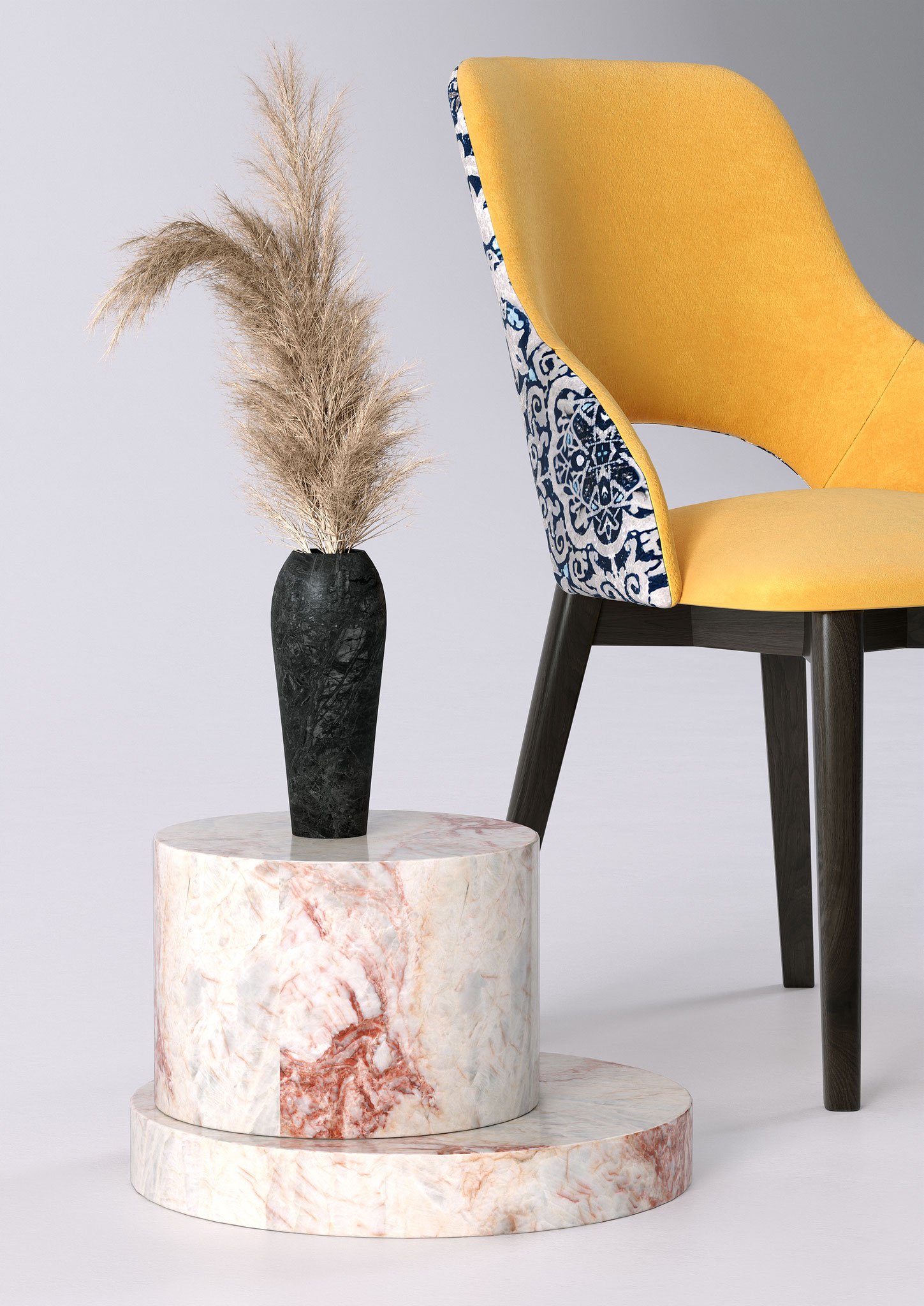 studio furniture visualization for interior design presentation - Dionis Studio