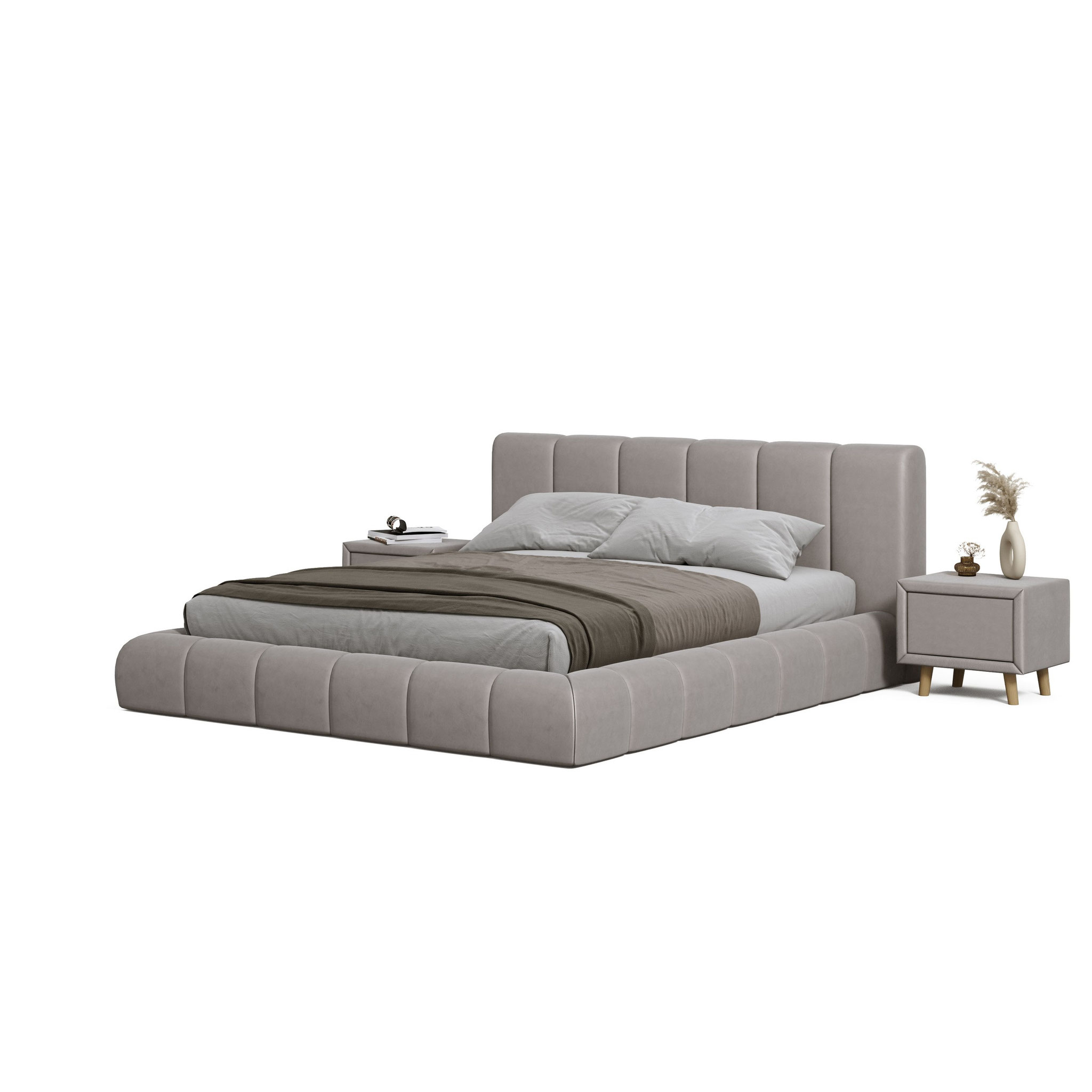 high-quality 3D model rendering of modern furniture on white background - Dionis Studio