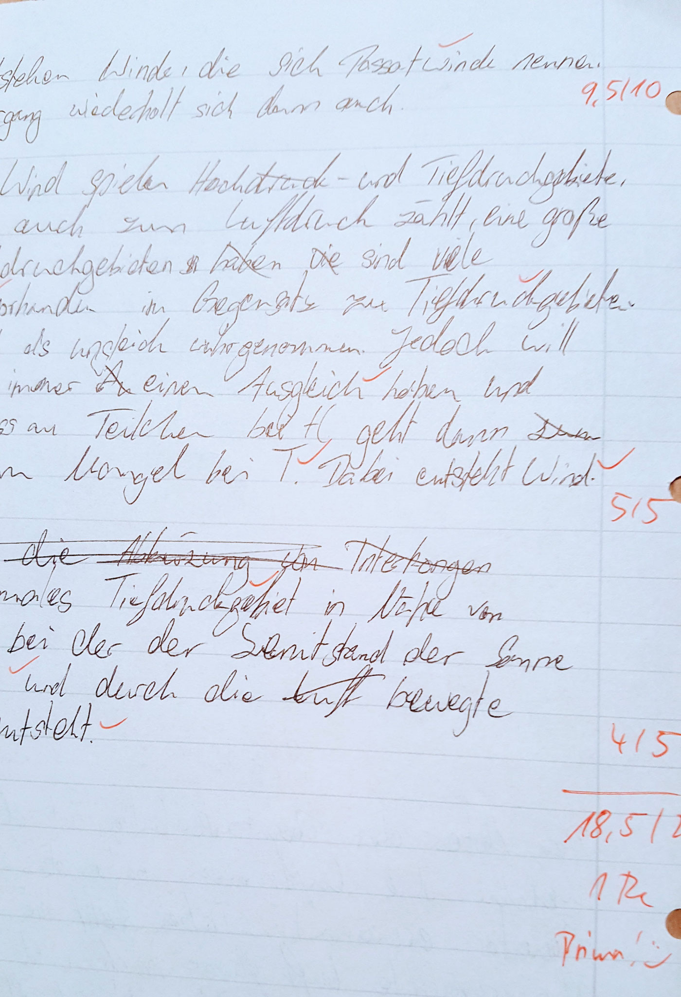 Klasse 9, 05.2017