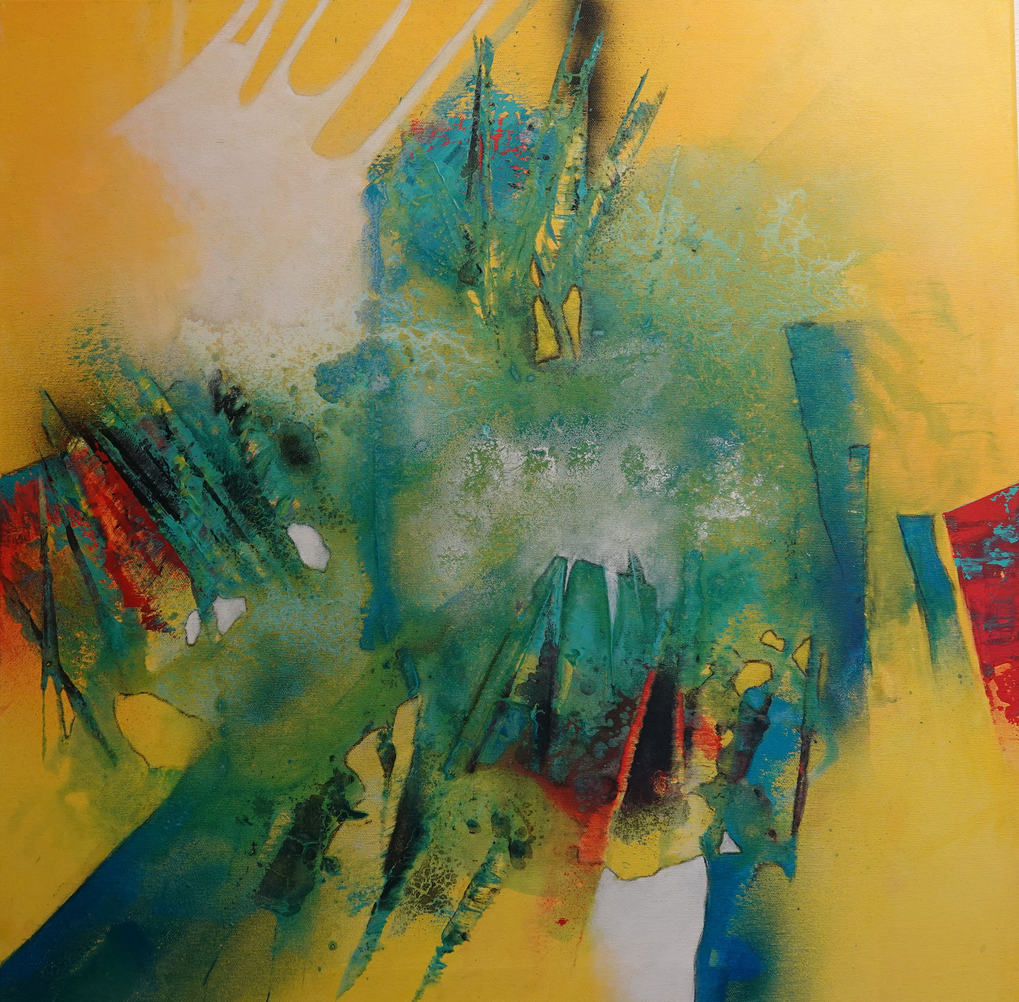 losgelöst  (70 x 70)  € 700