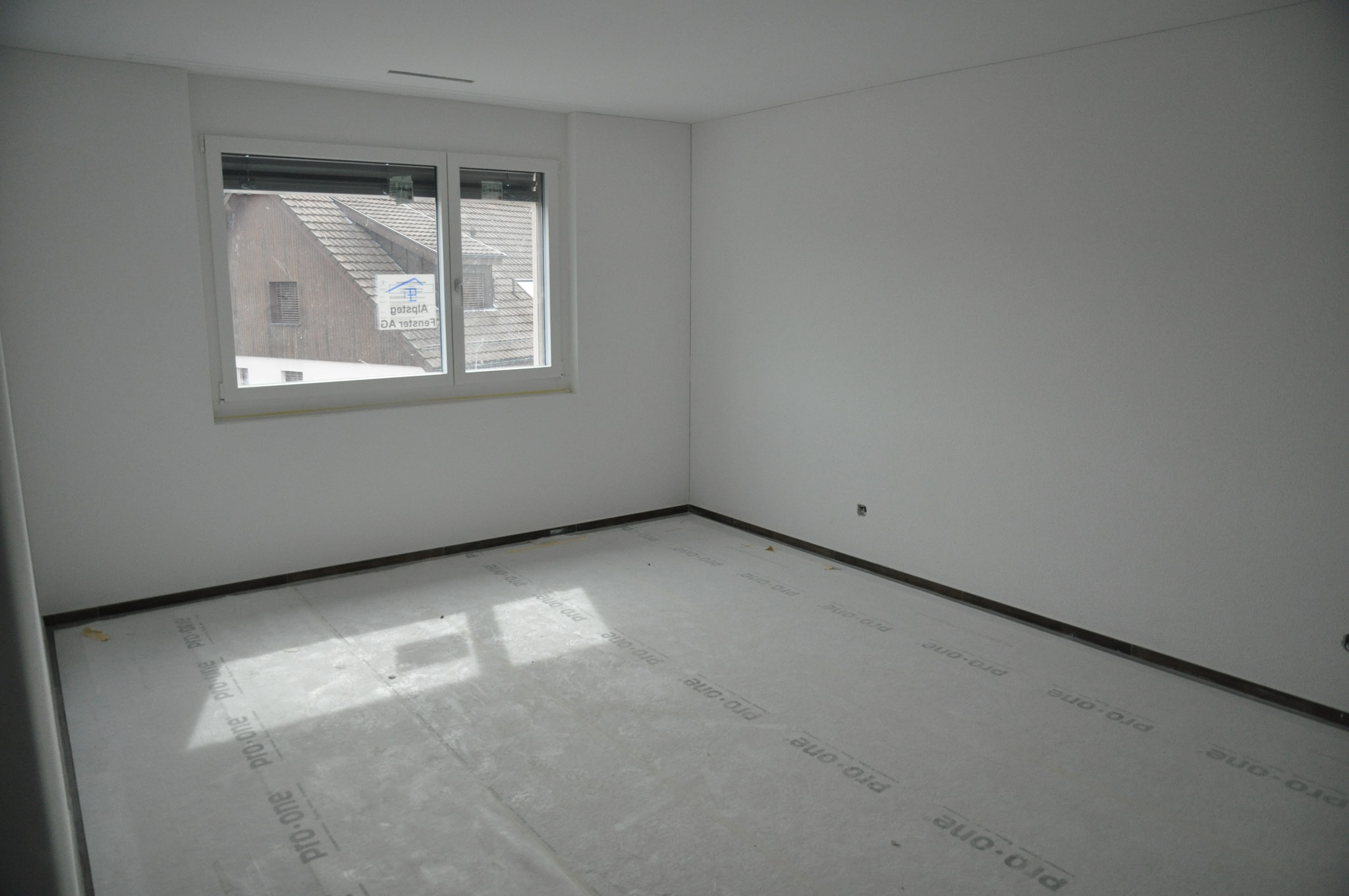 Innenausbau Schlafzimmer 3,5 Zimmer Wohnung Einheit B (Mai 2016)