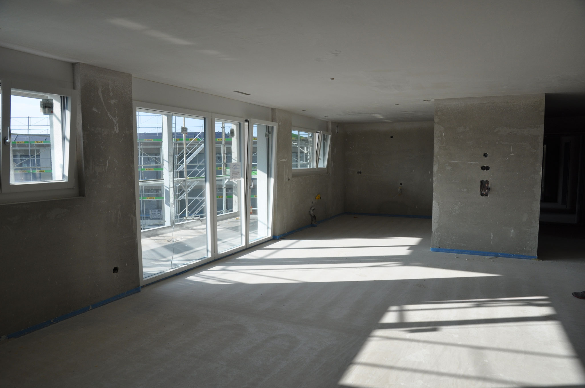 Innenausbau Essen/Wohnen 3,5 Zimmer Wohnung Einheit B (März 2016)