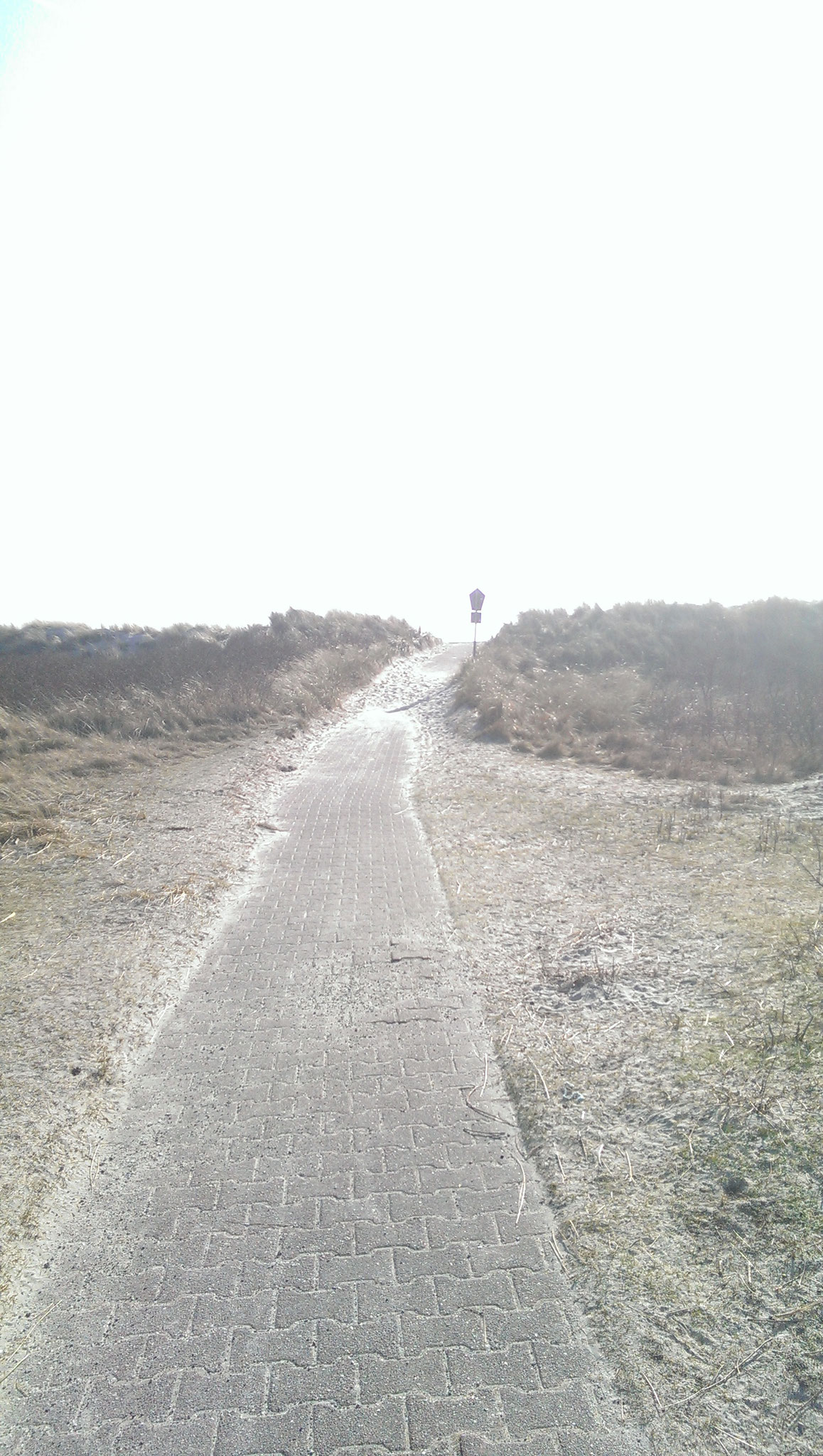 Fahrradweg am Südstrand
