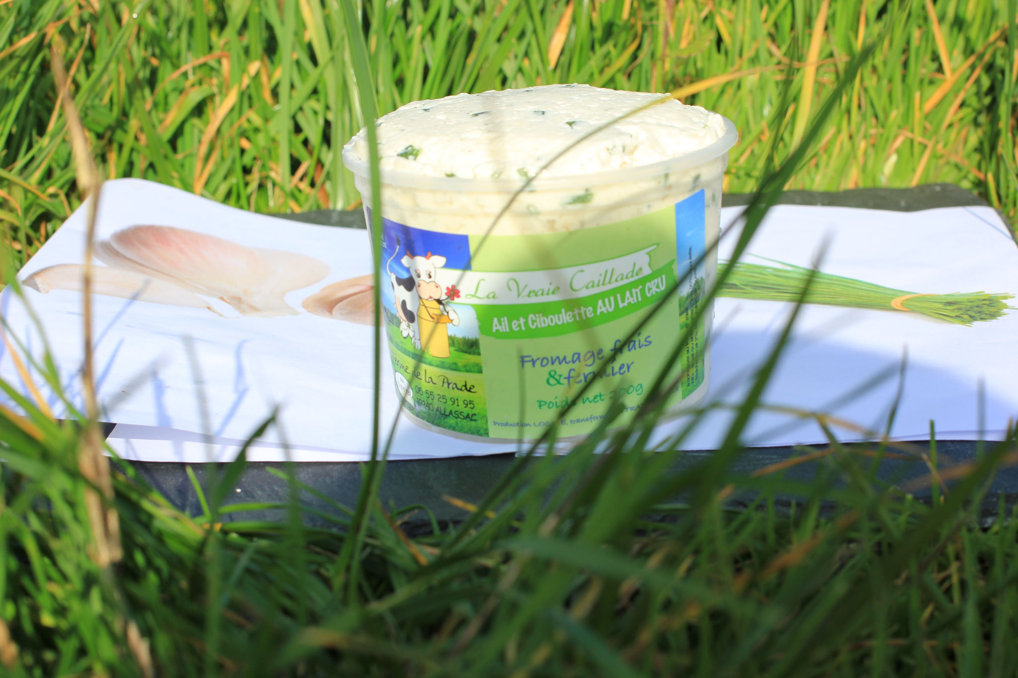 Fromage ail et fines herbes 