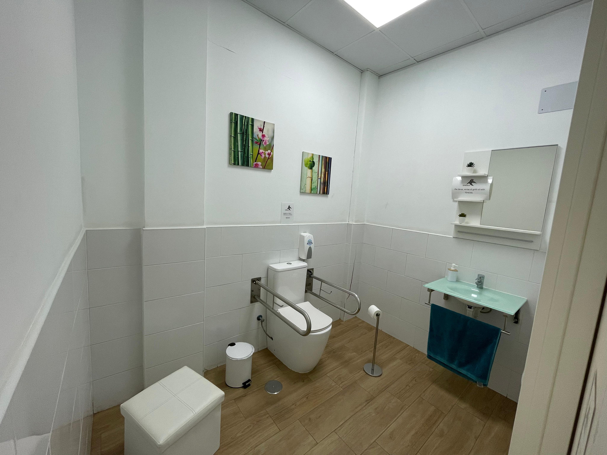 Baño accesible para PMR