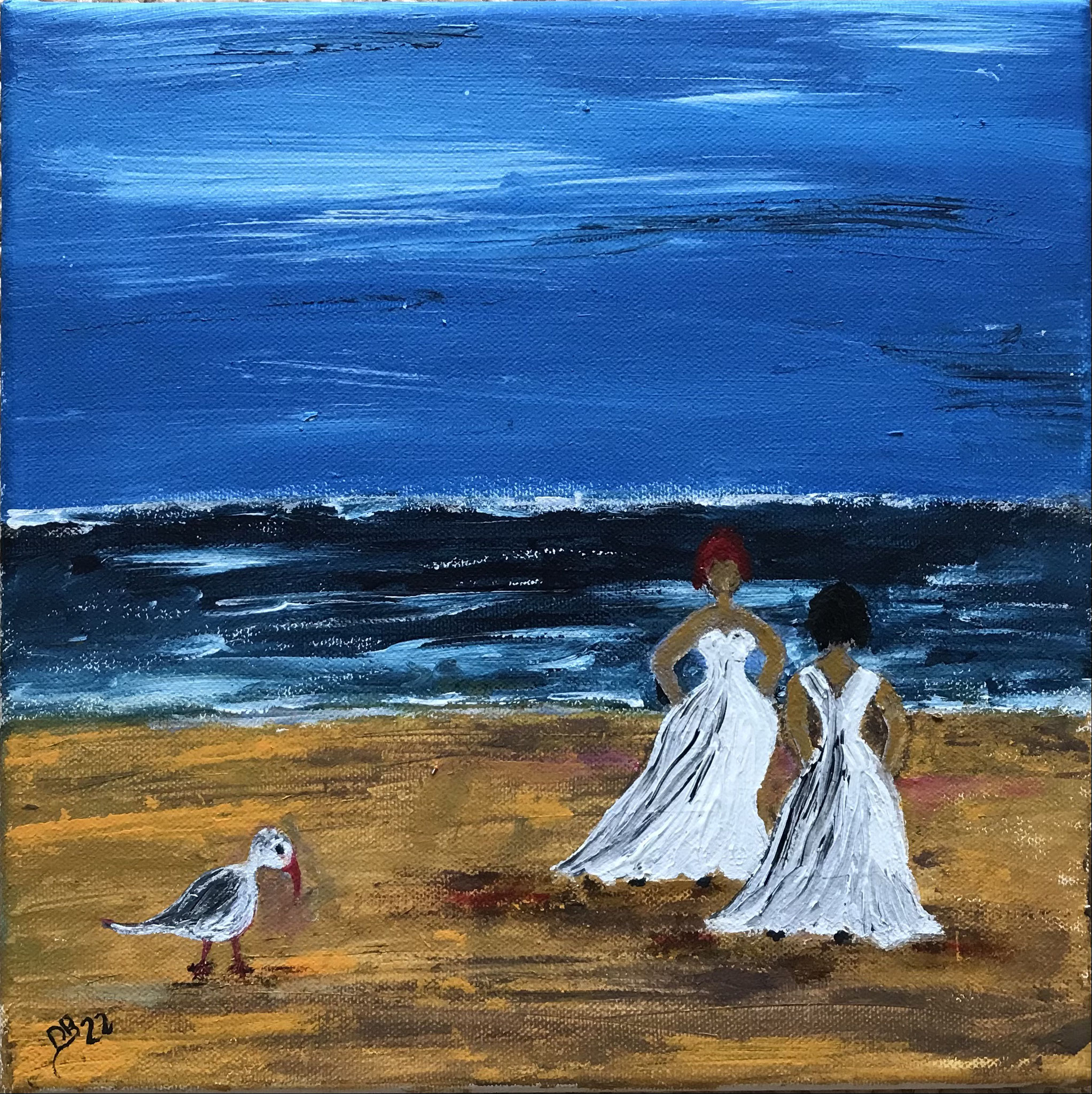 Strand 30 x 30 Acryl
