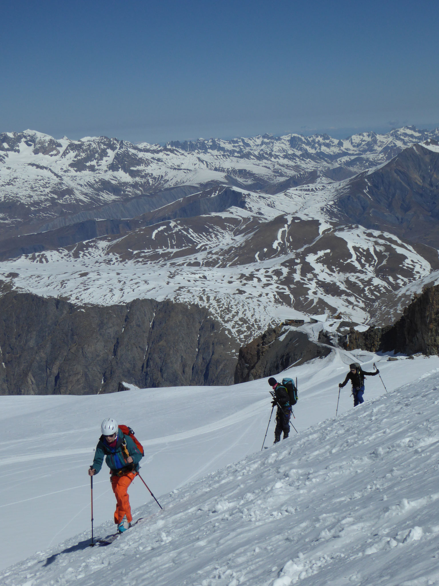 Montée au col de la Girose