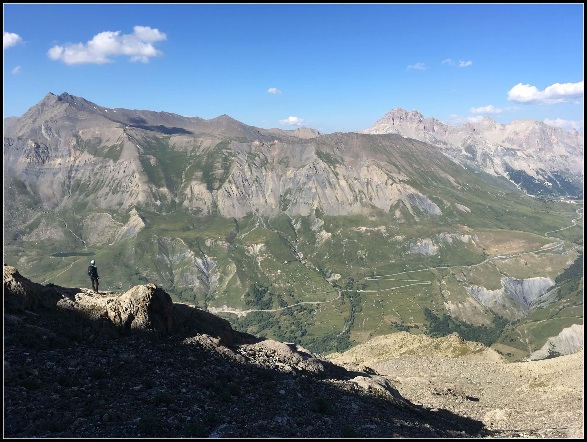 Descente sur Le pont des Brebis