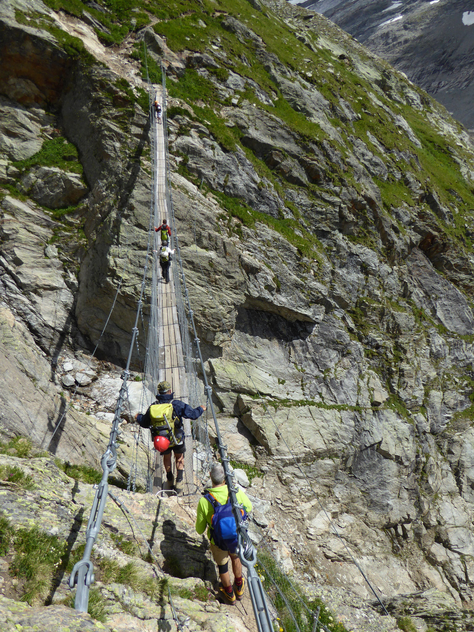 Approche du refuge