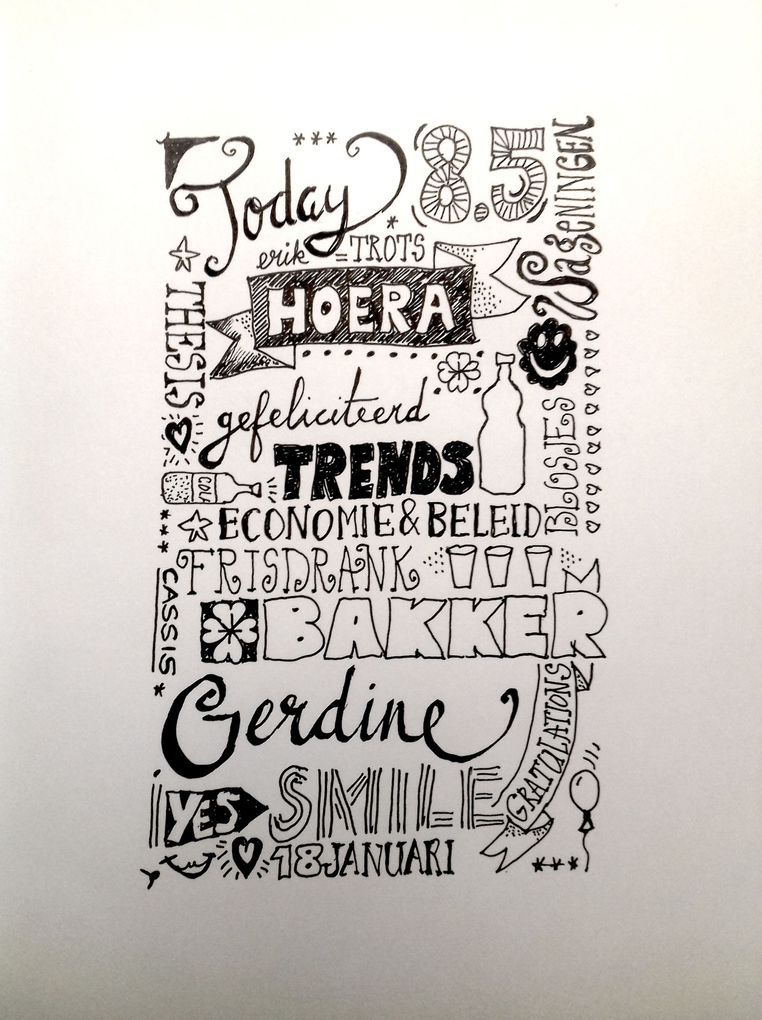 handlettering: originele handgeschreven teksten toepasbaar voor vele doeleinden