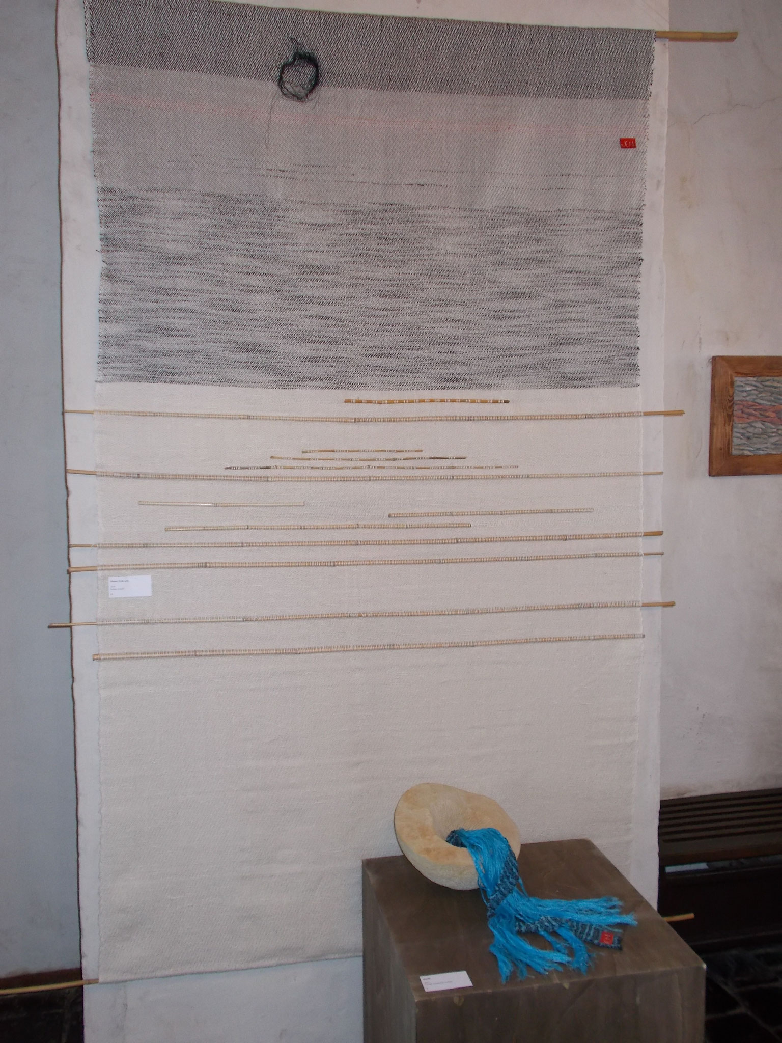 Mutter Erde weint, Material –Ramie/ Leinen