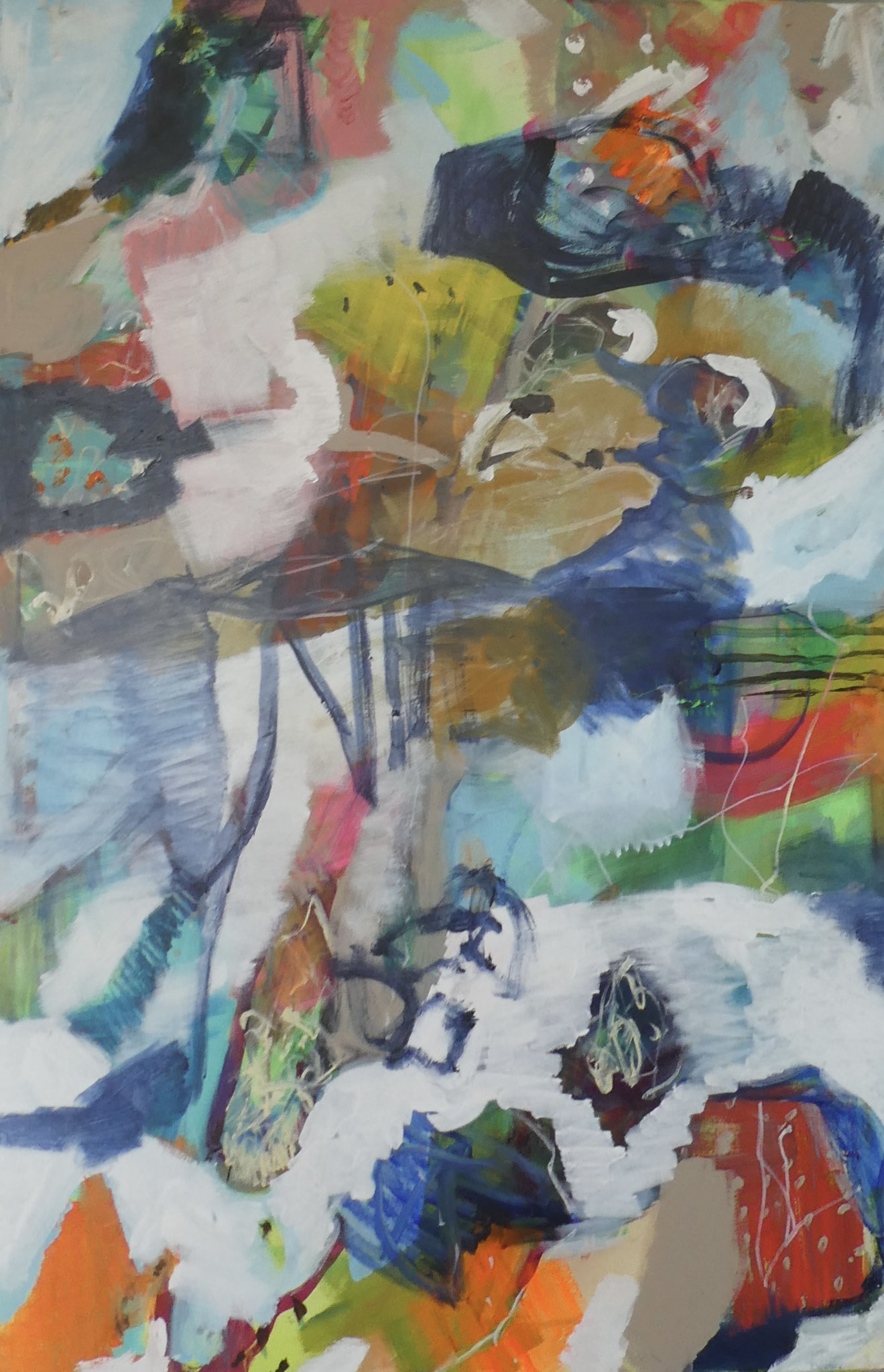 Hannelore, 120x80, acrylic on canvas