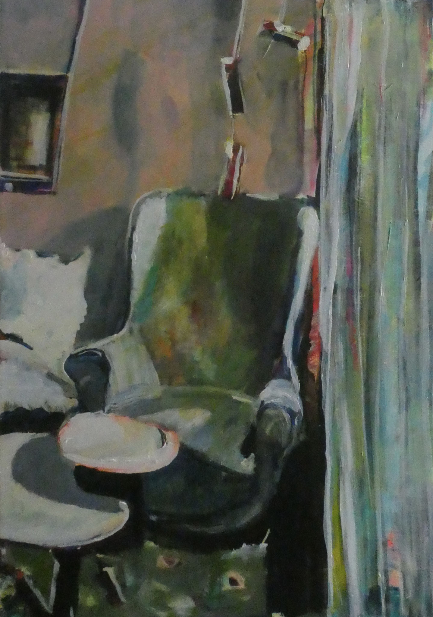 Interieur 7, 100x70, acrylic on canvas