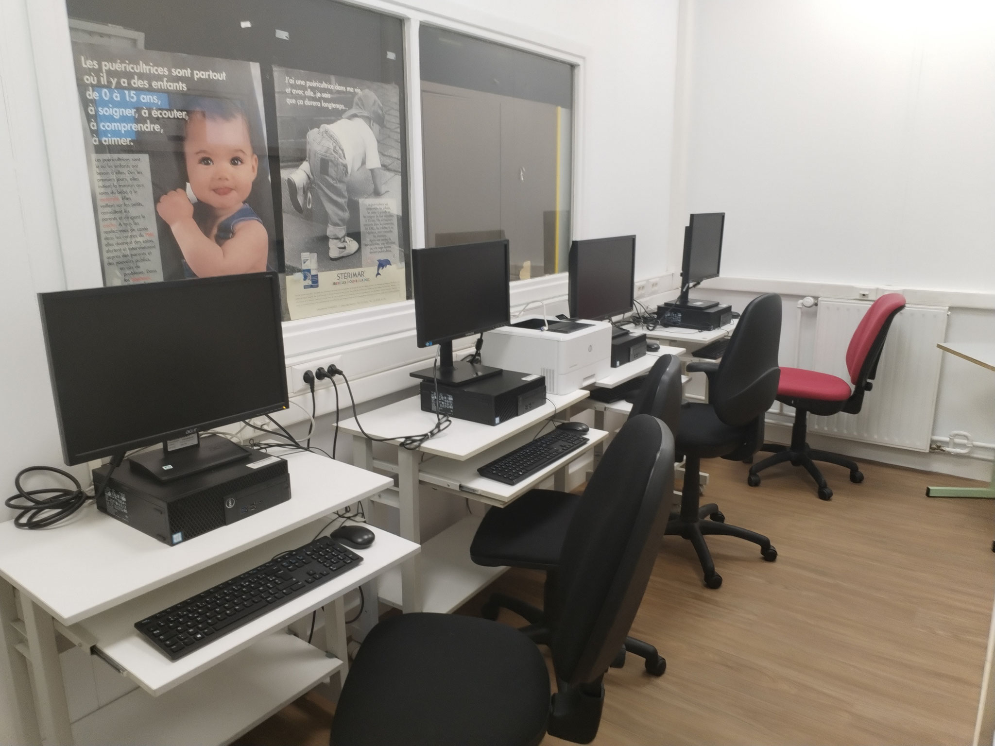Salle informatique