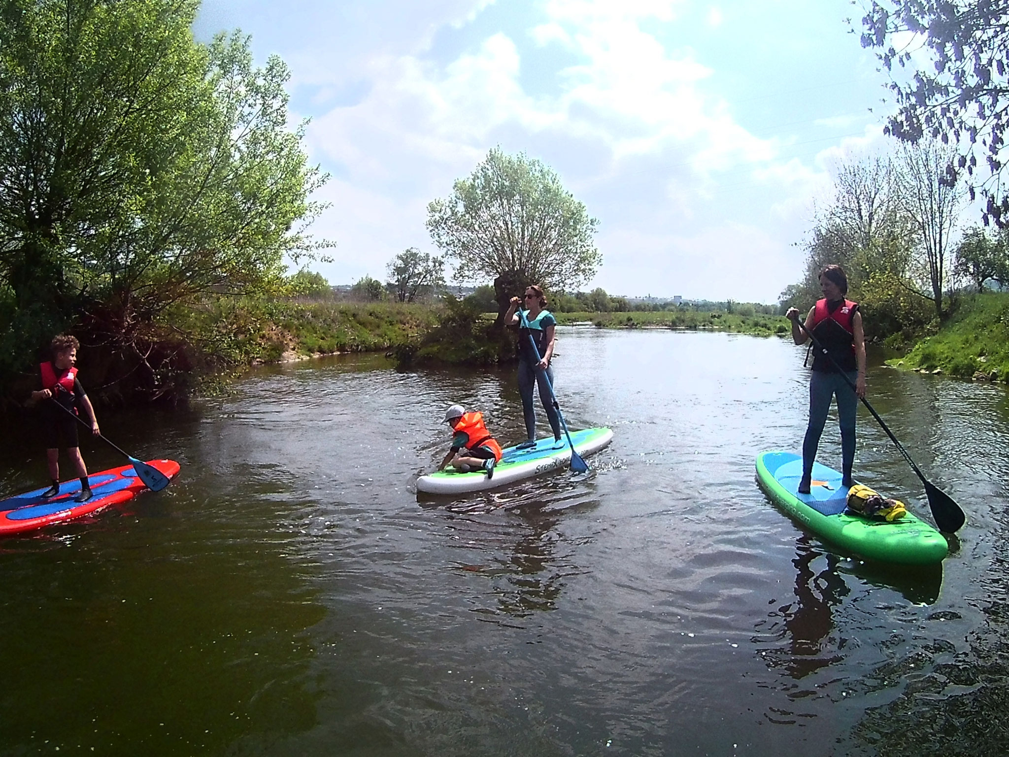 SUP Stand Up Paddling Touren Neckar SUP Neckar, Stand Up Paddling