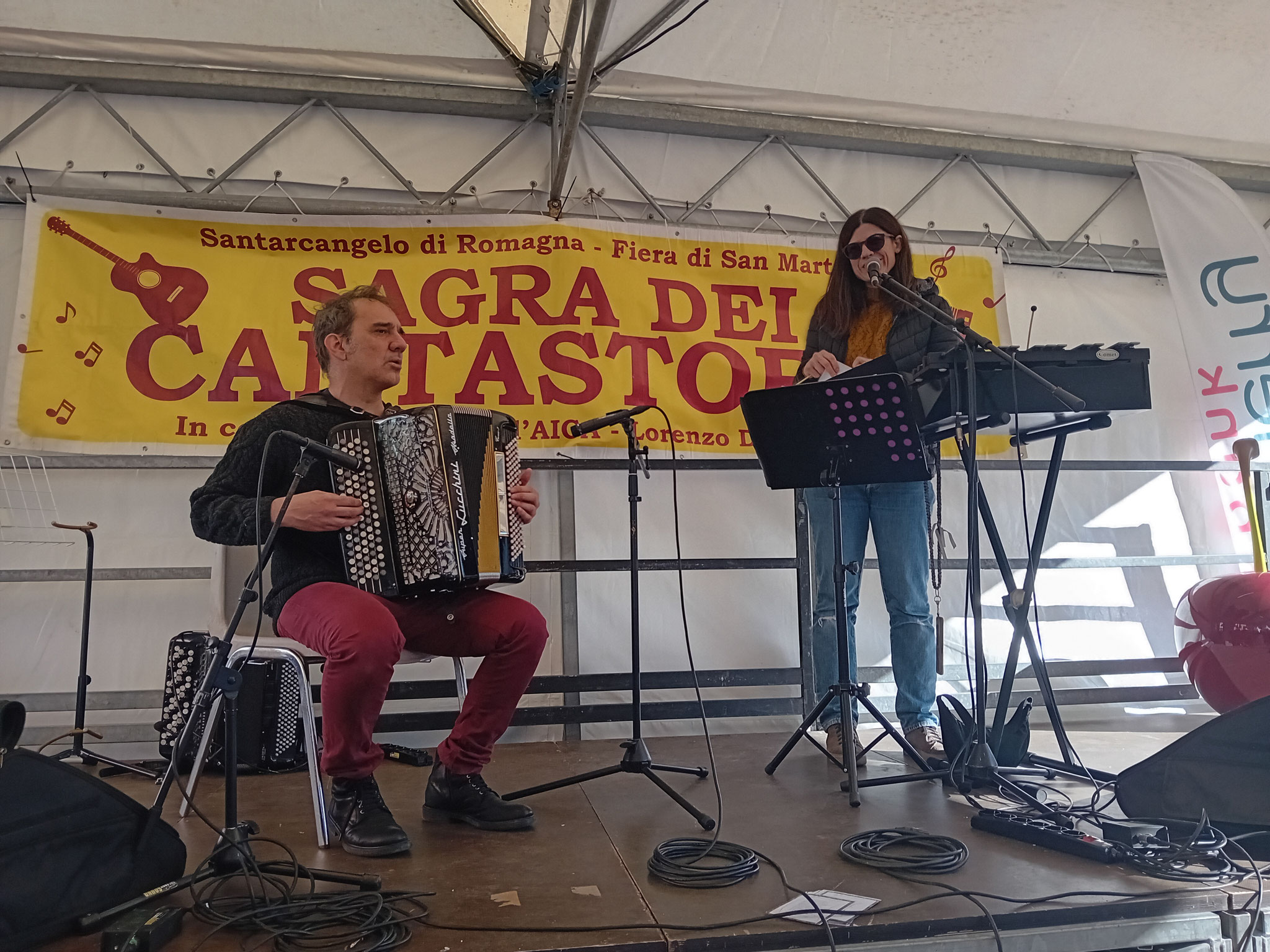 DAVID SARNELLI E MARGHERITA VALTORTA