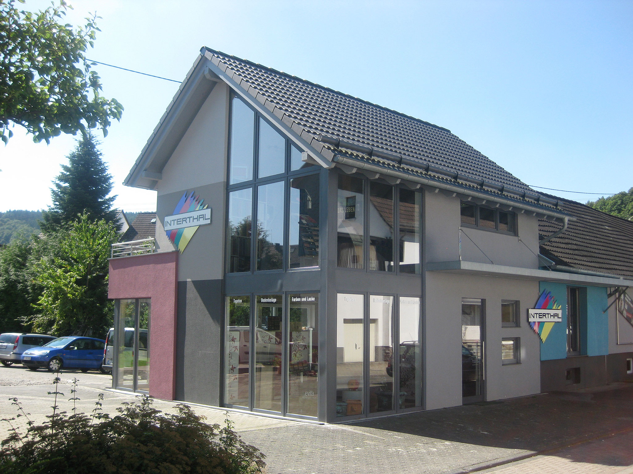 Glasfront