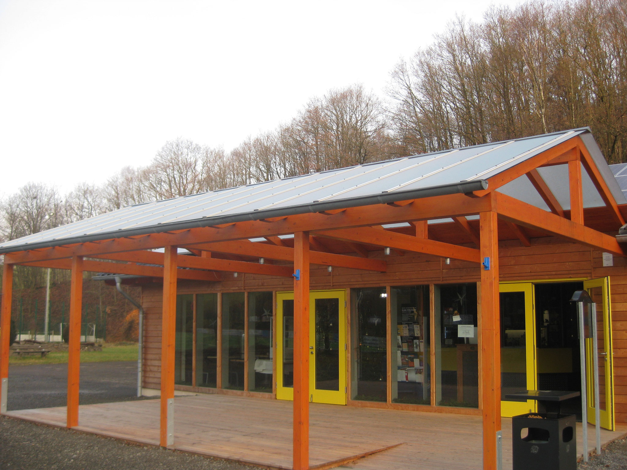 Glasdach Grube Silberhardt