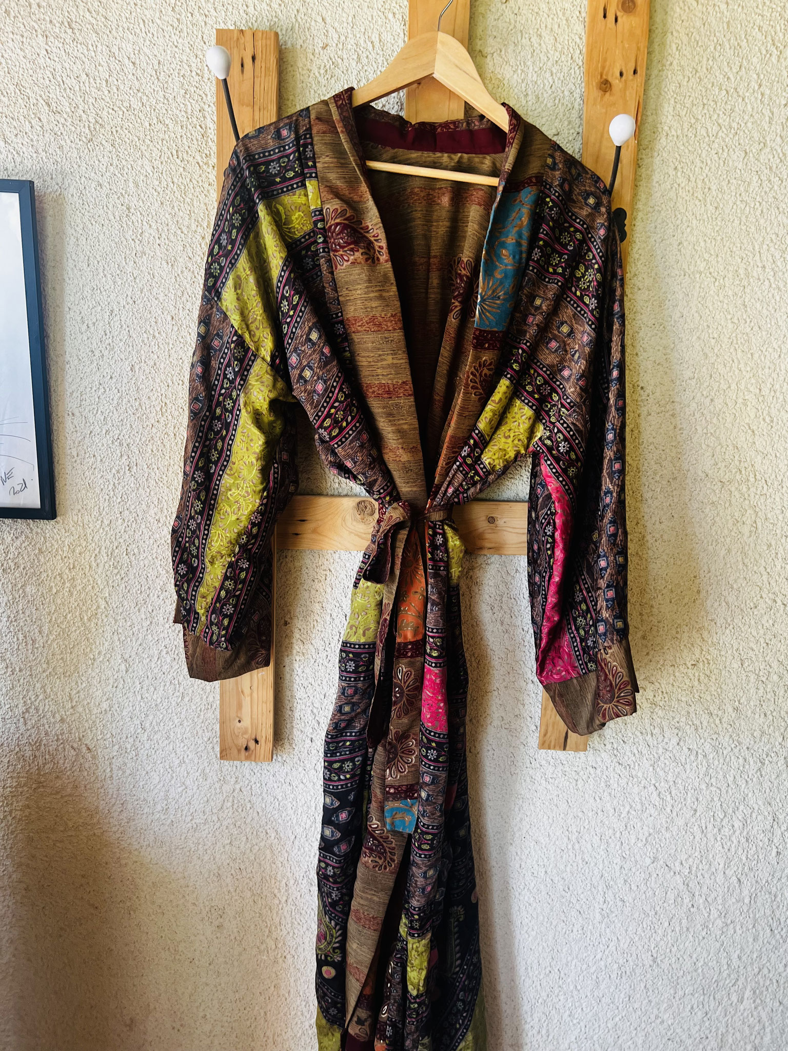Kimono réversible – couleurs harmonieuses et motif unique