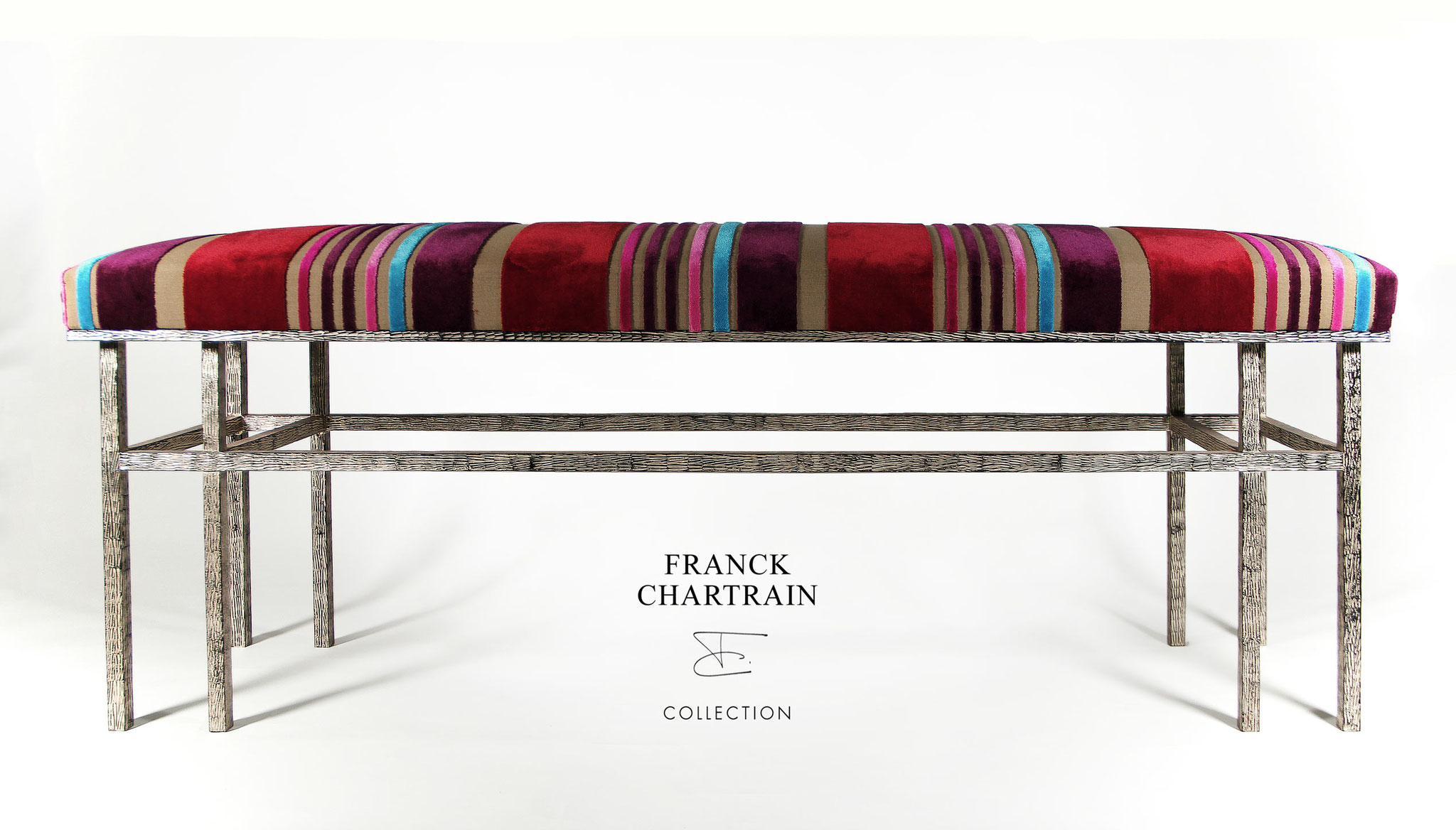 BANC EPURE Palladium, fer forgé