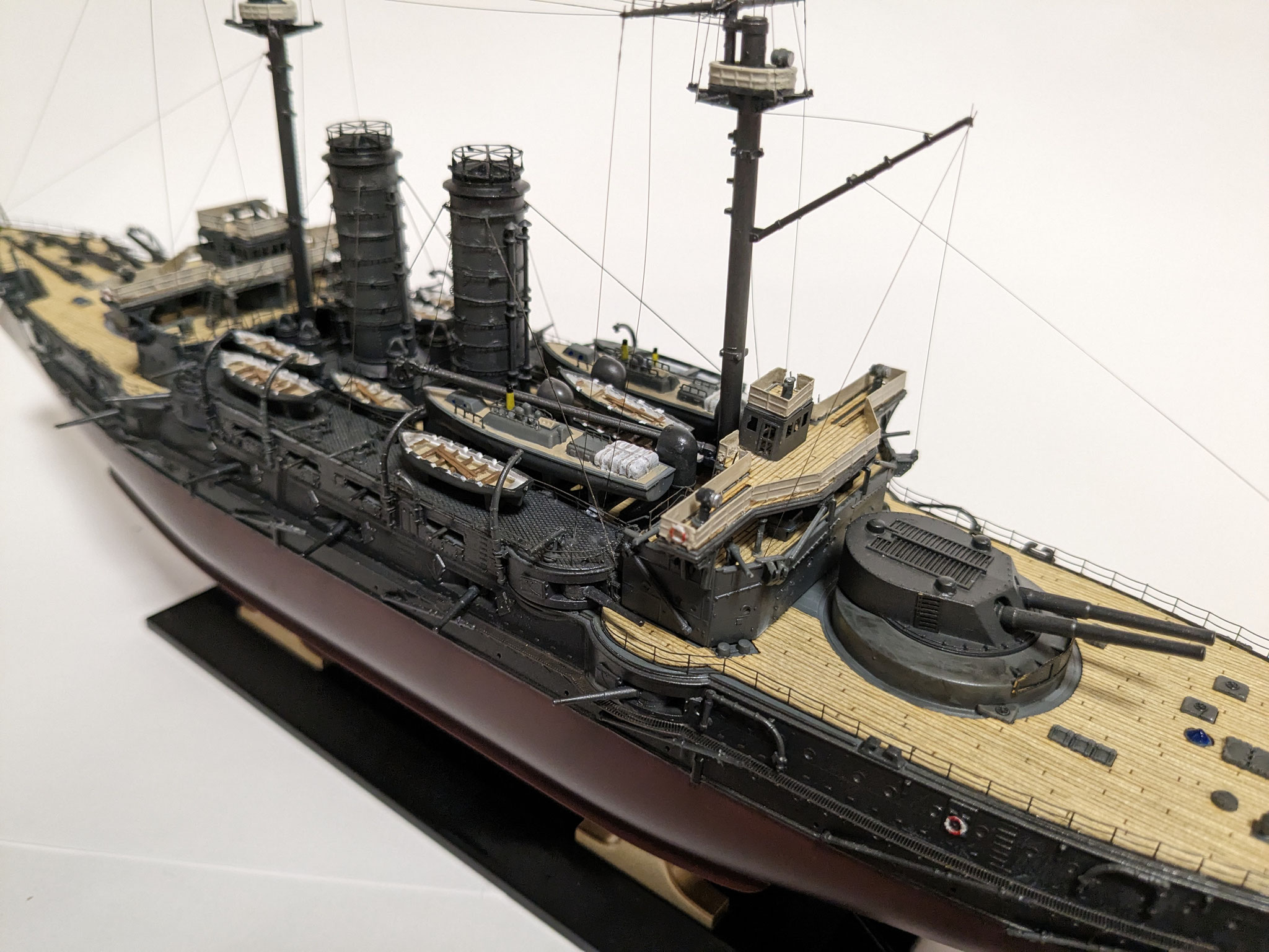 夜勤　1/350 日本海軍　戦艦三笠　制作依頼品 日本海軍 戦艦 三笠 “日本海海戦” | 株式会社 ハセガワ