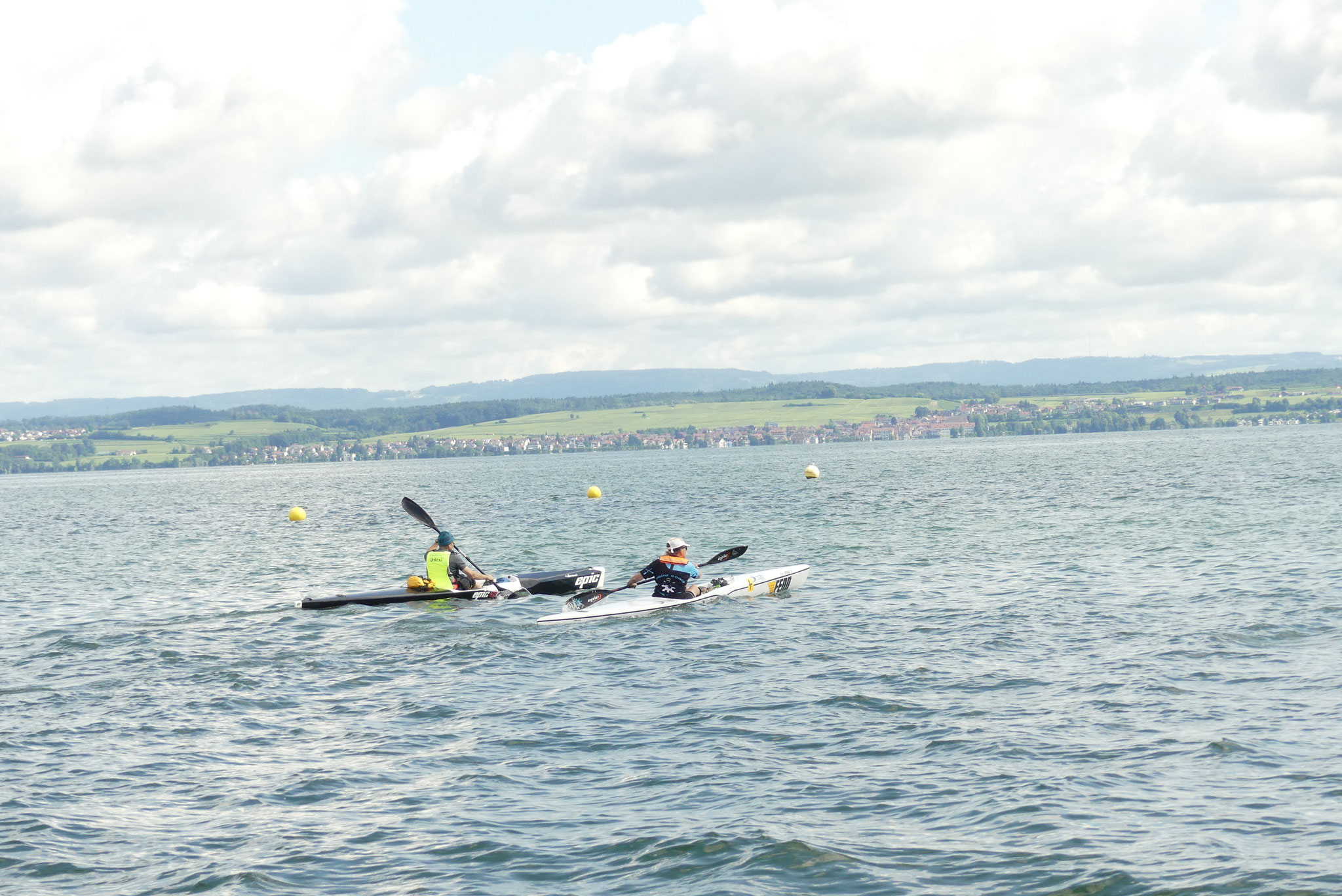 Team der 3. Etappe auf dem Weg nach Luxburg